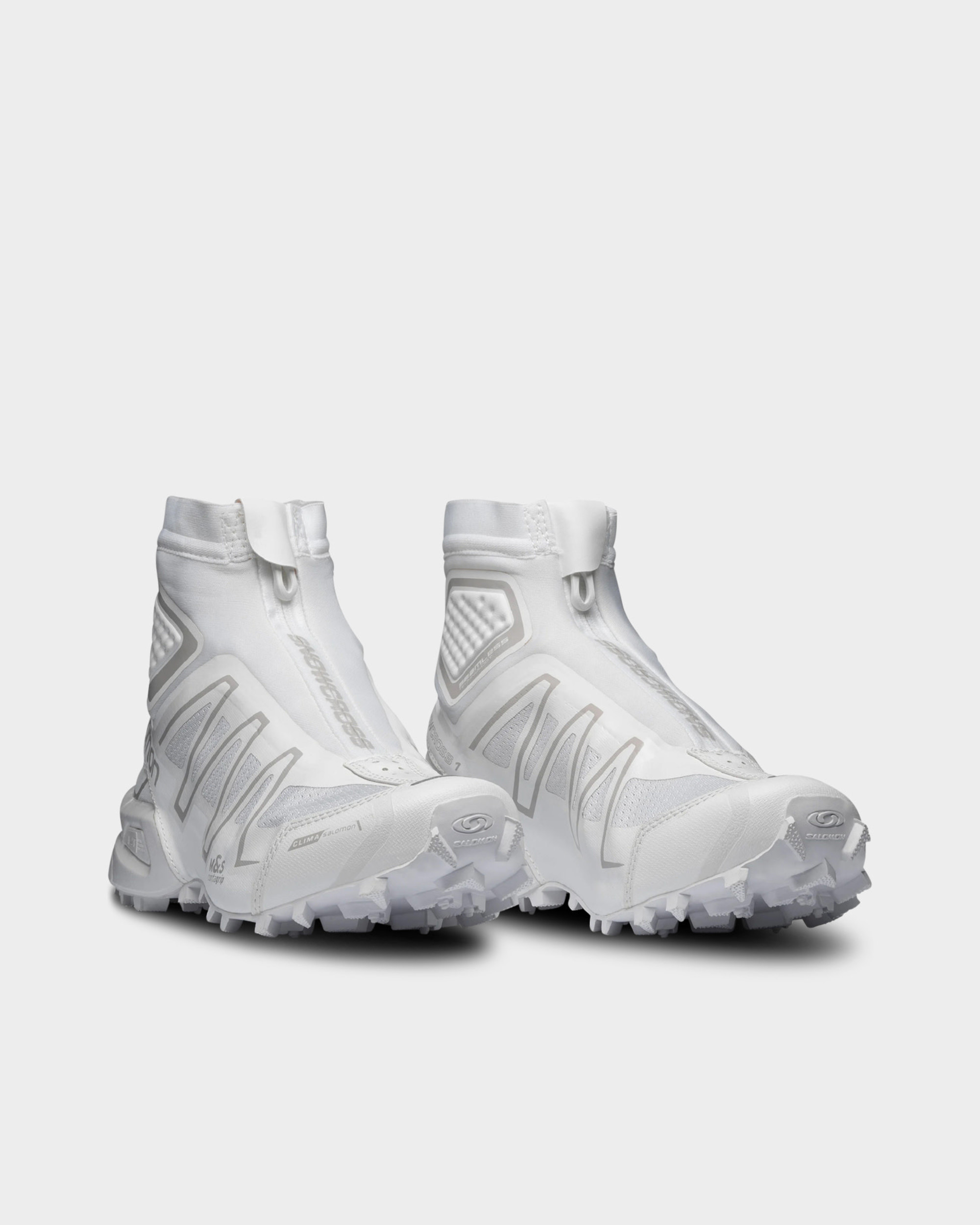 Salomon  Snowcross White/White/Lunar Rock