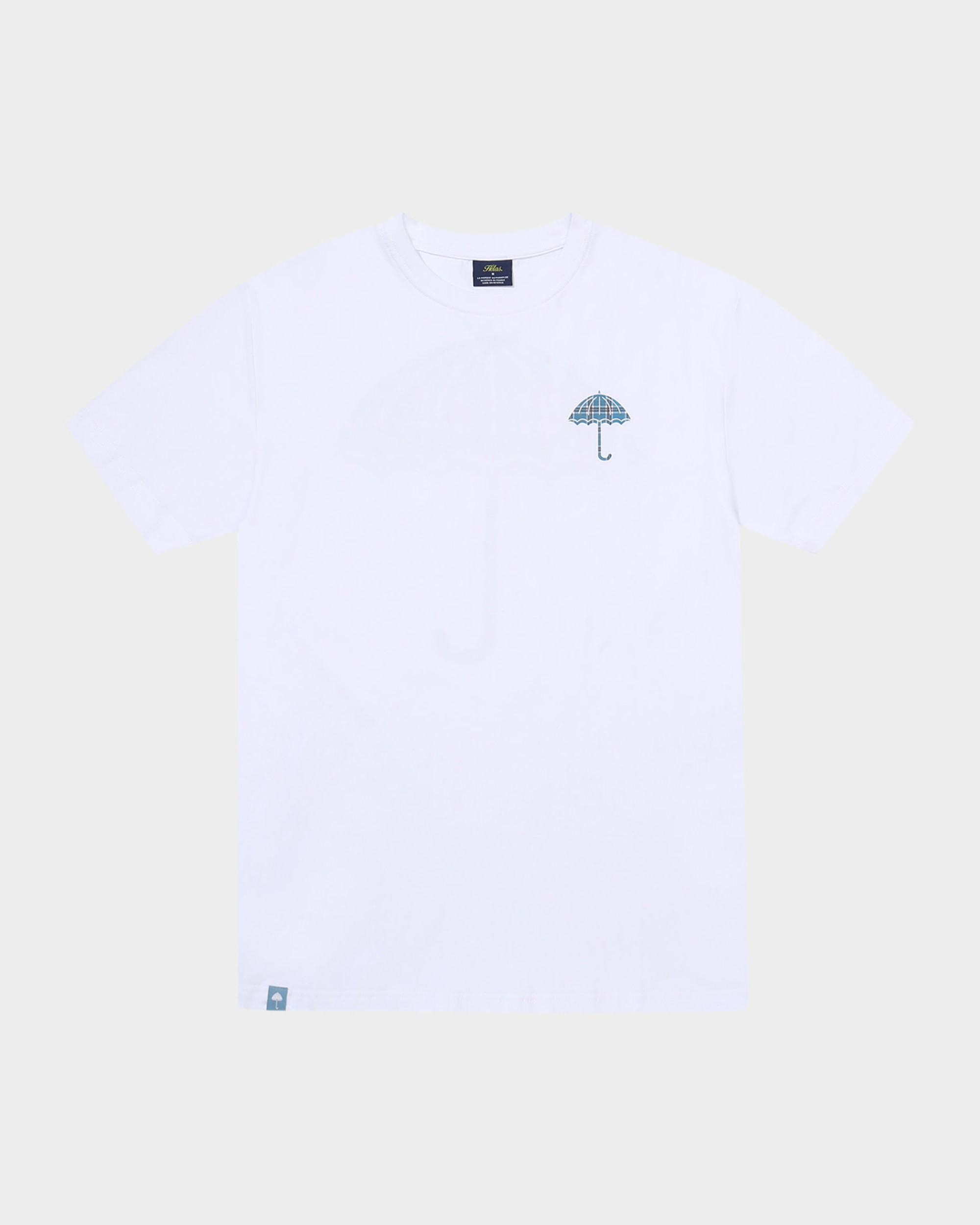 Helas Plaid Tee White