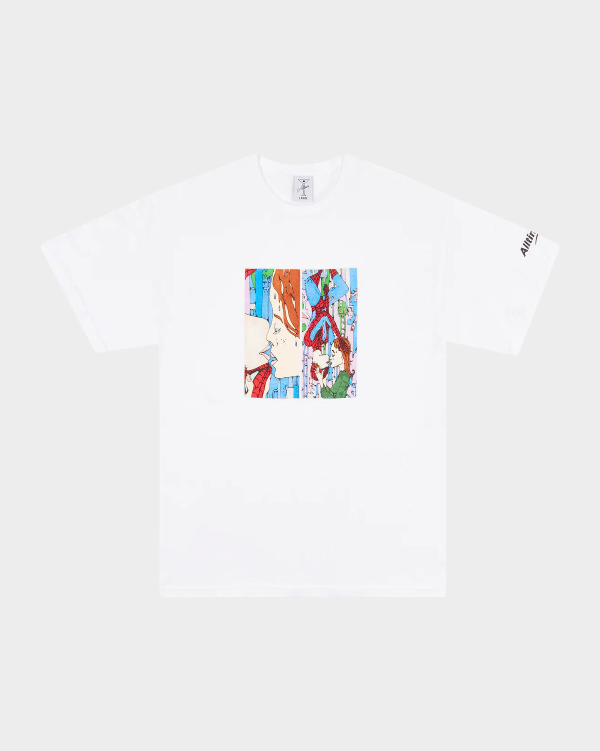 Alltimers Spidey Kiss Tee White