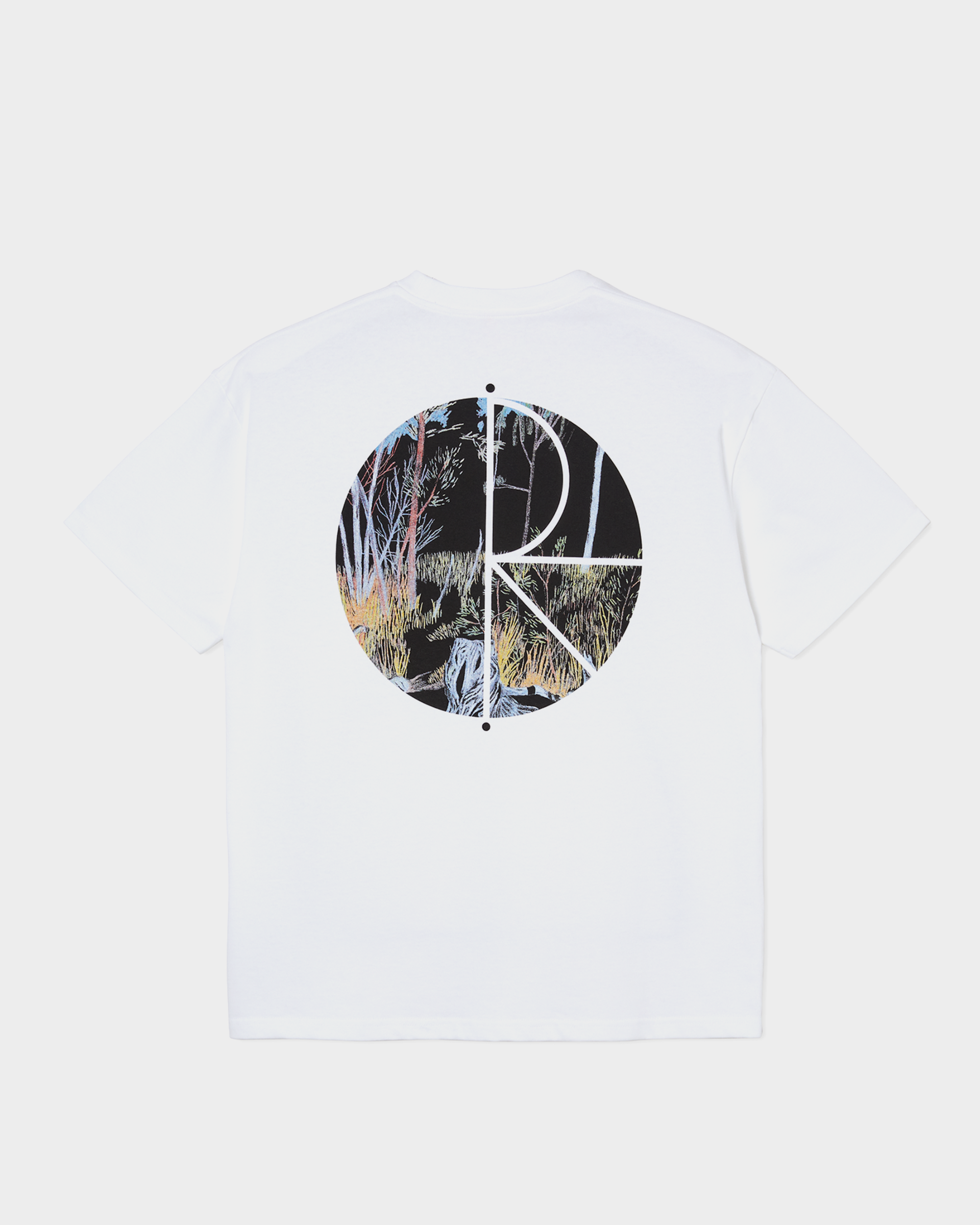 Polar Forest Fill Logo Tee White