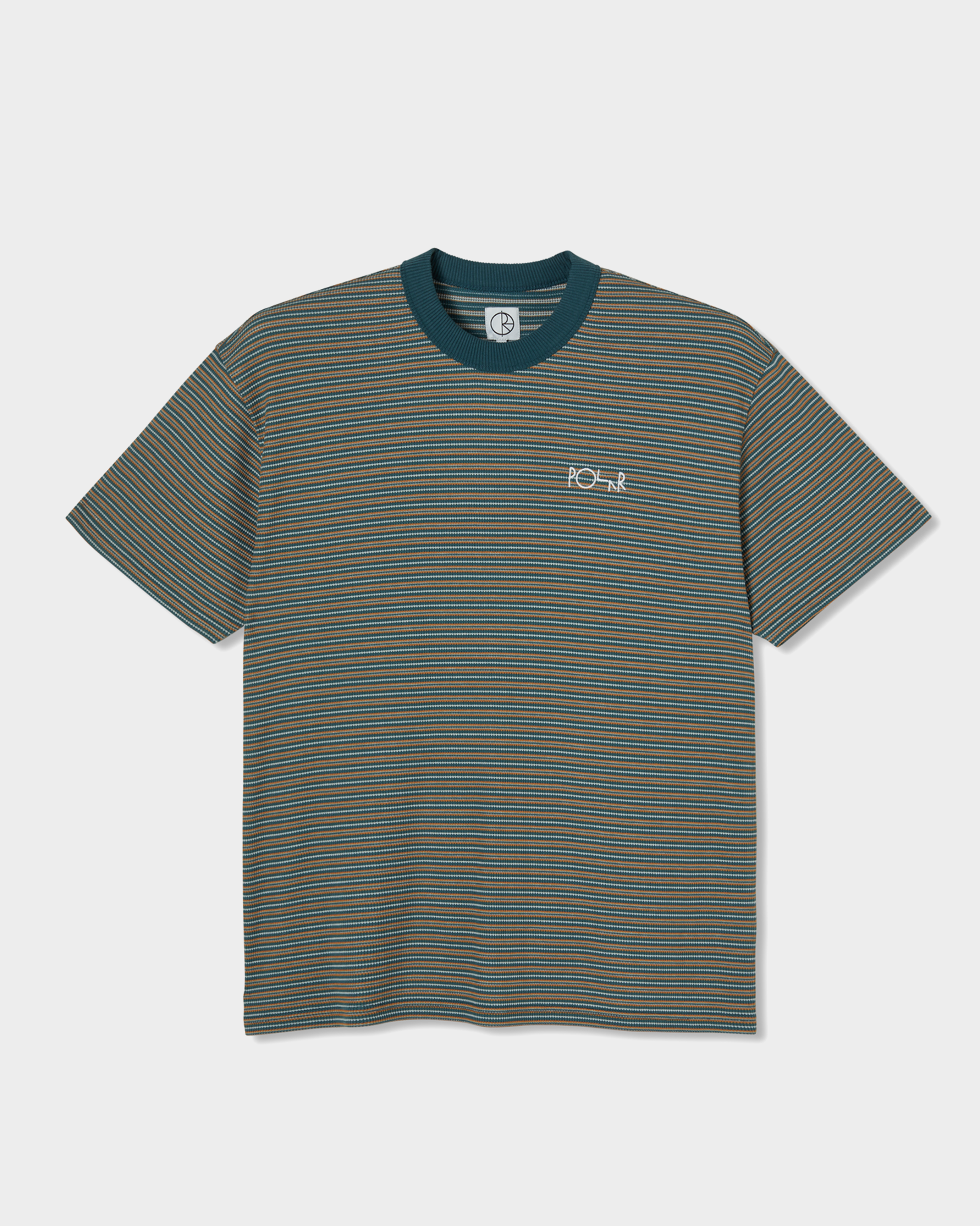 Polar Stripe Shin Tee Teal