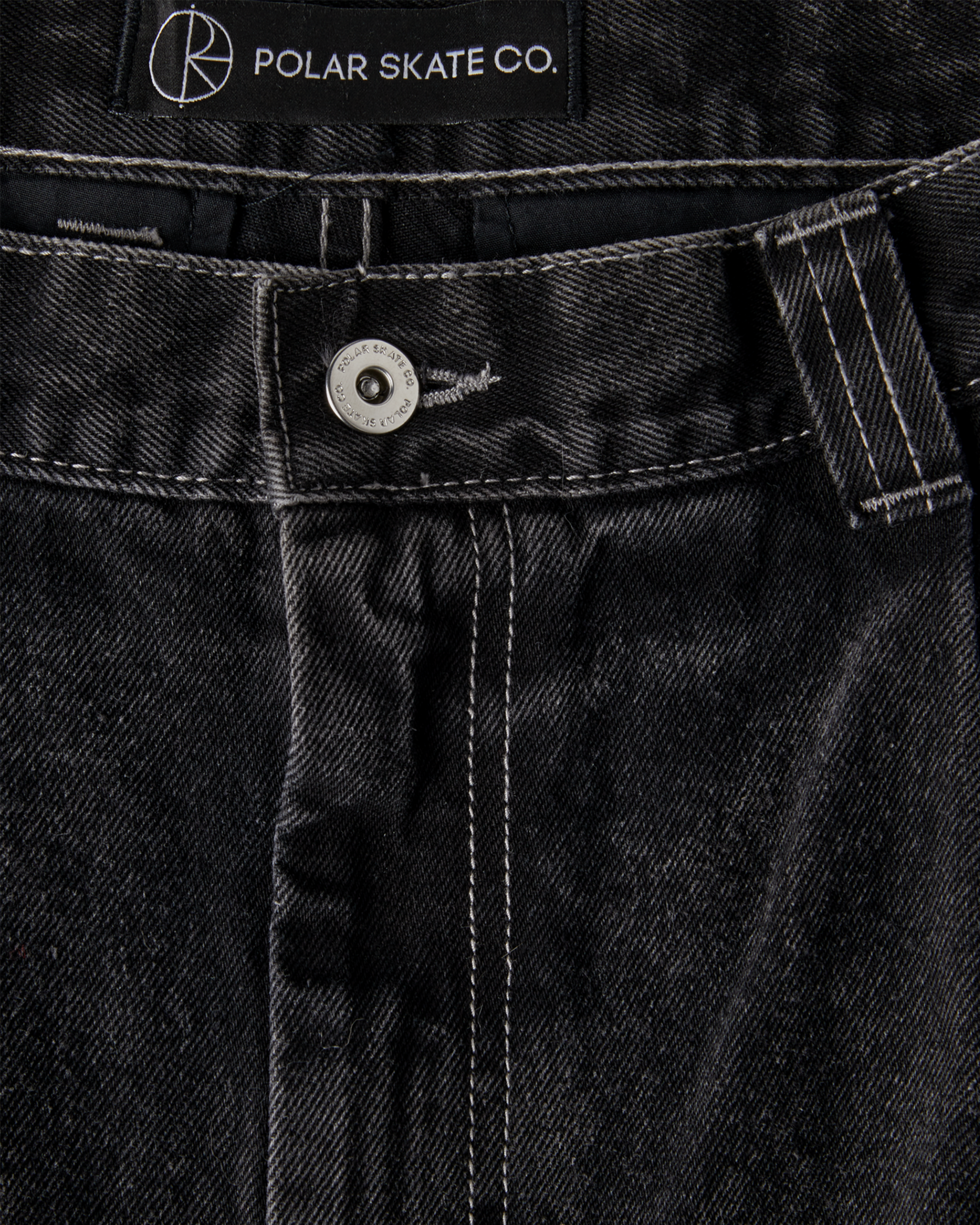 Polar Grund Chinos Washed Black