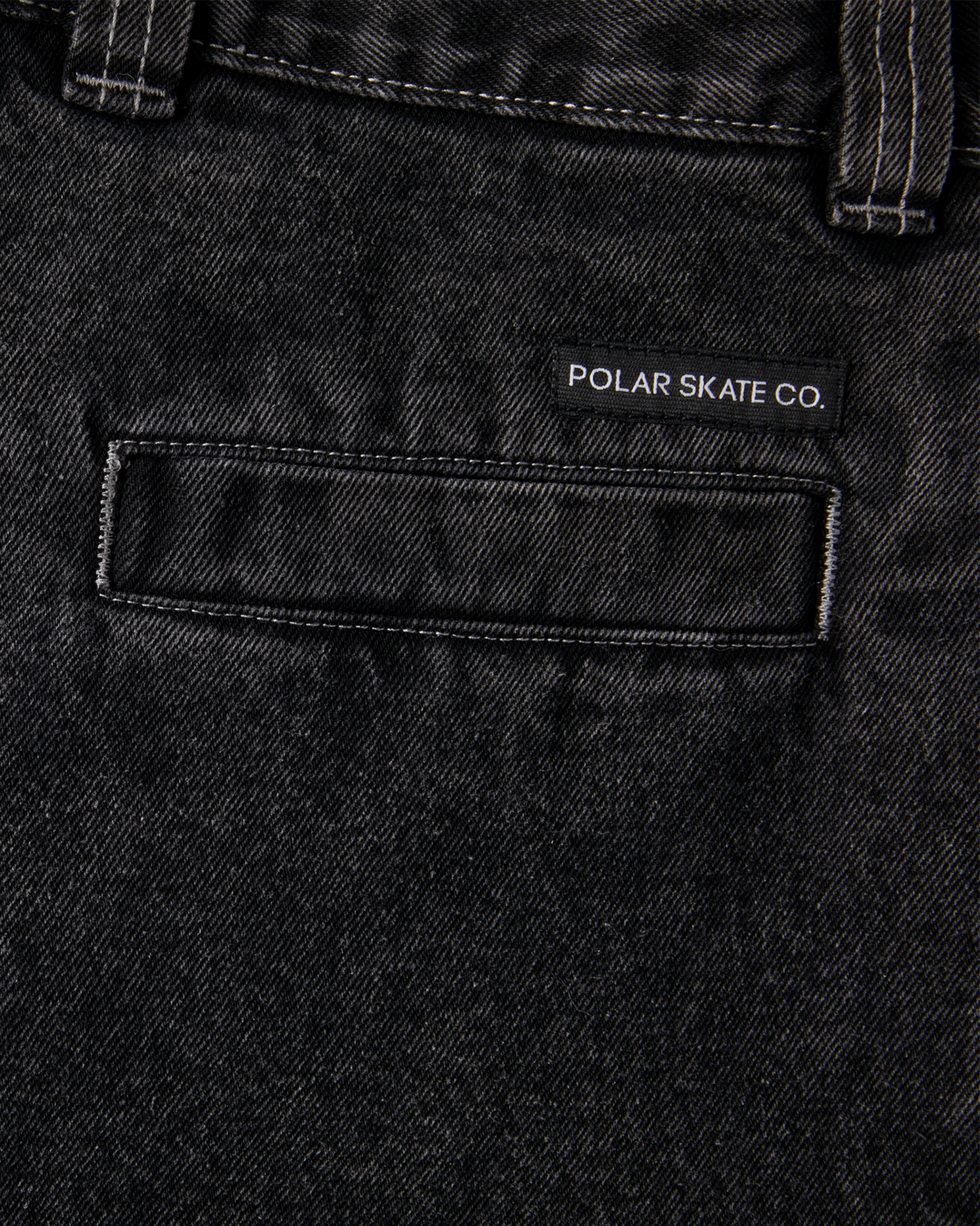 Polar Grund Chinos Washed Black