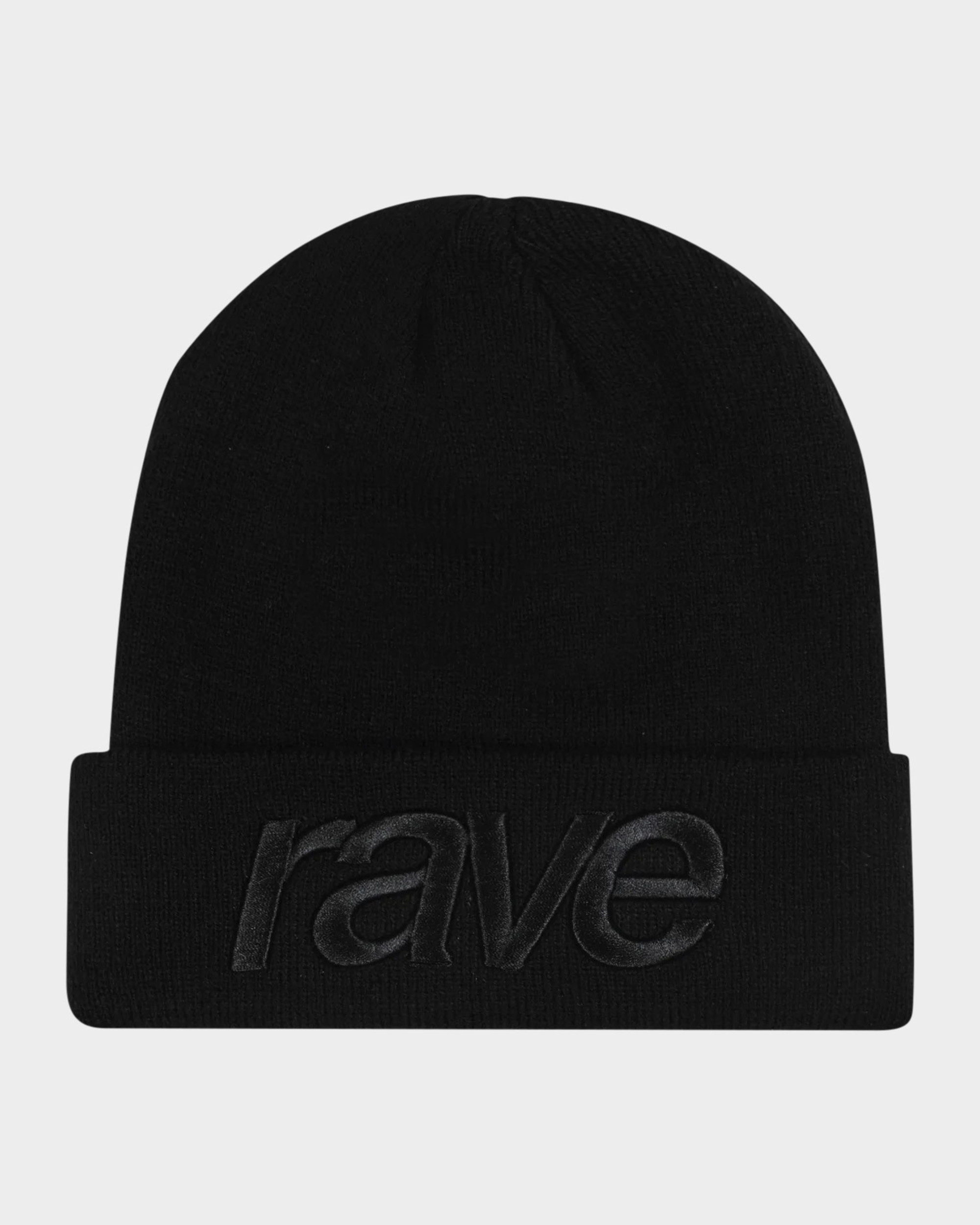 Rave Core Logo Beanie Black