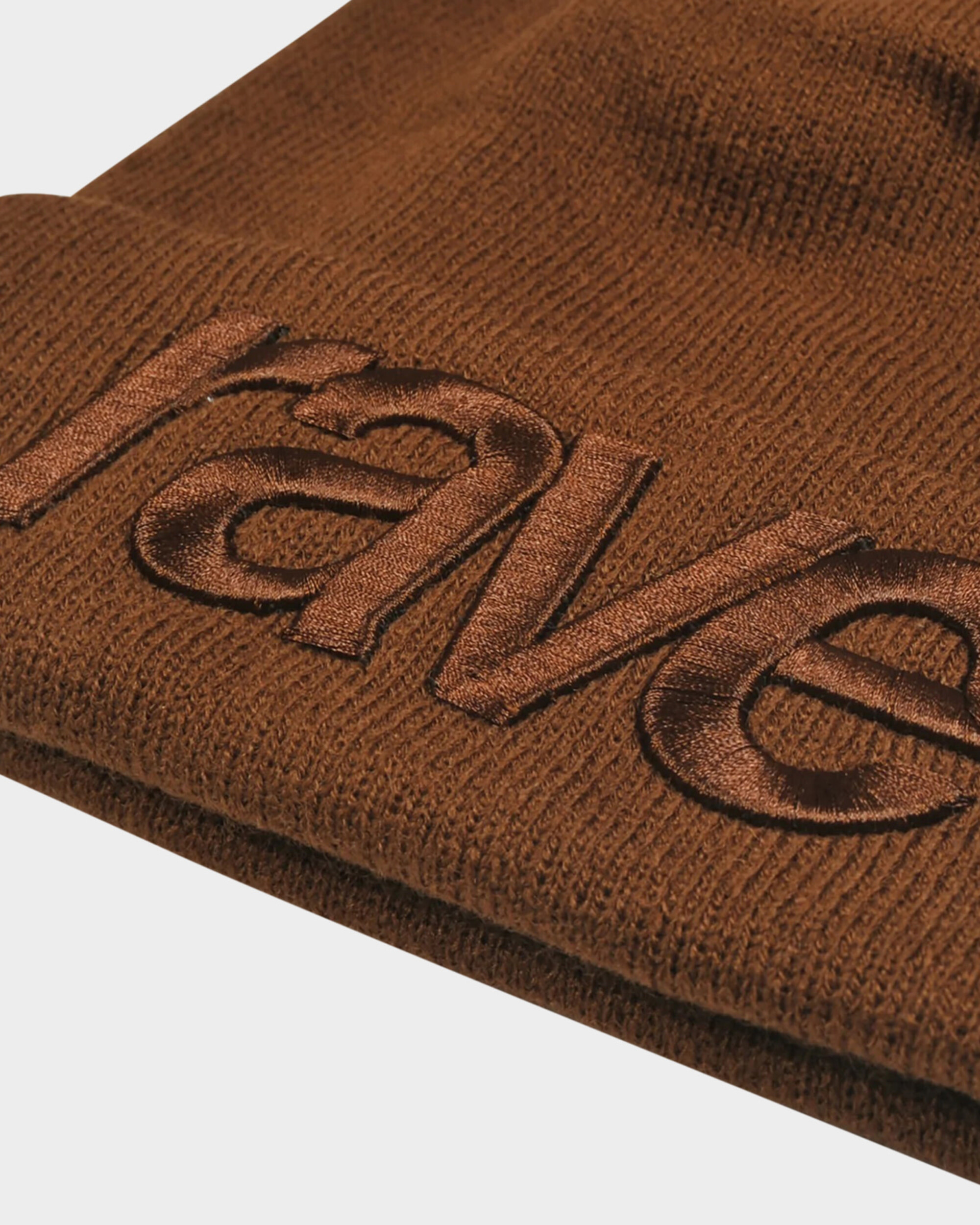 Rave Core Logo Beanie Light Brown