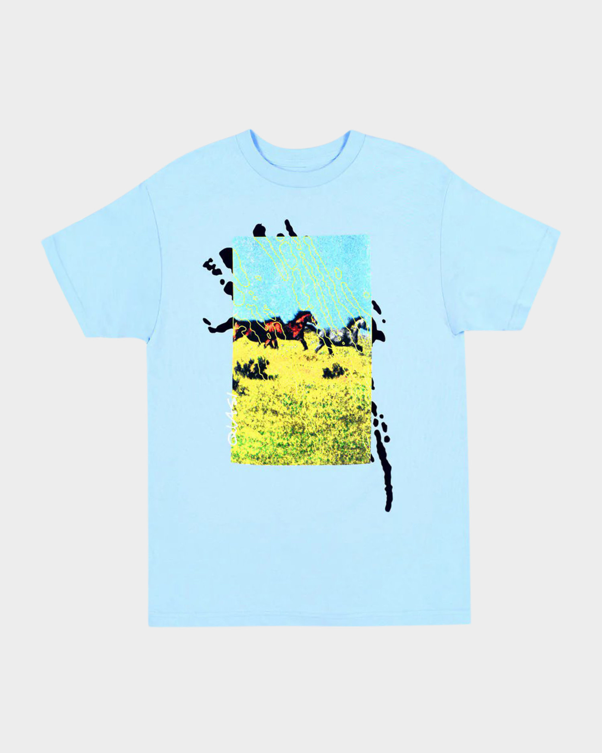 Quasi Ontana Tee Powder Blue