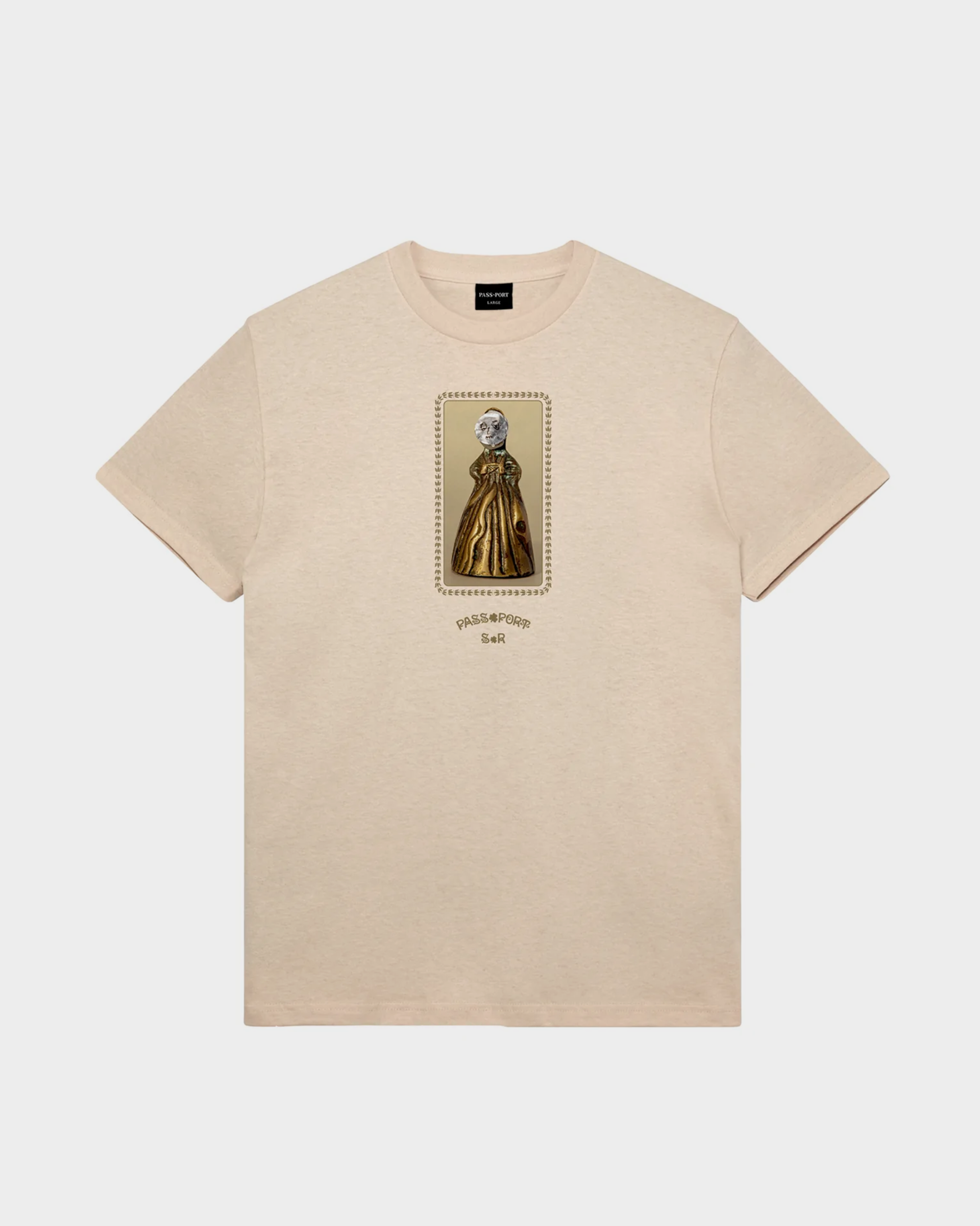 Passport Effigy Tee Natural