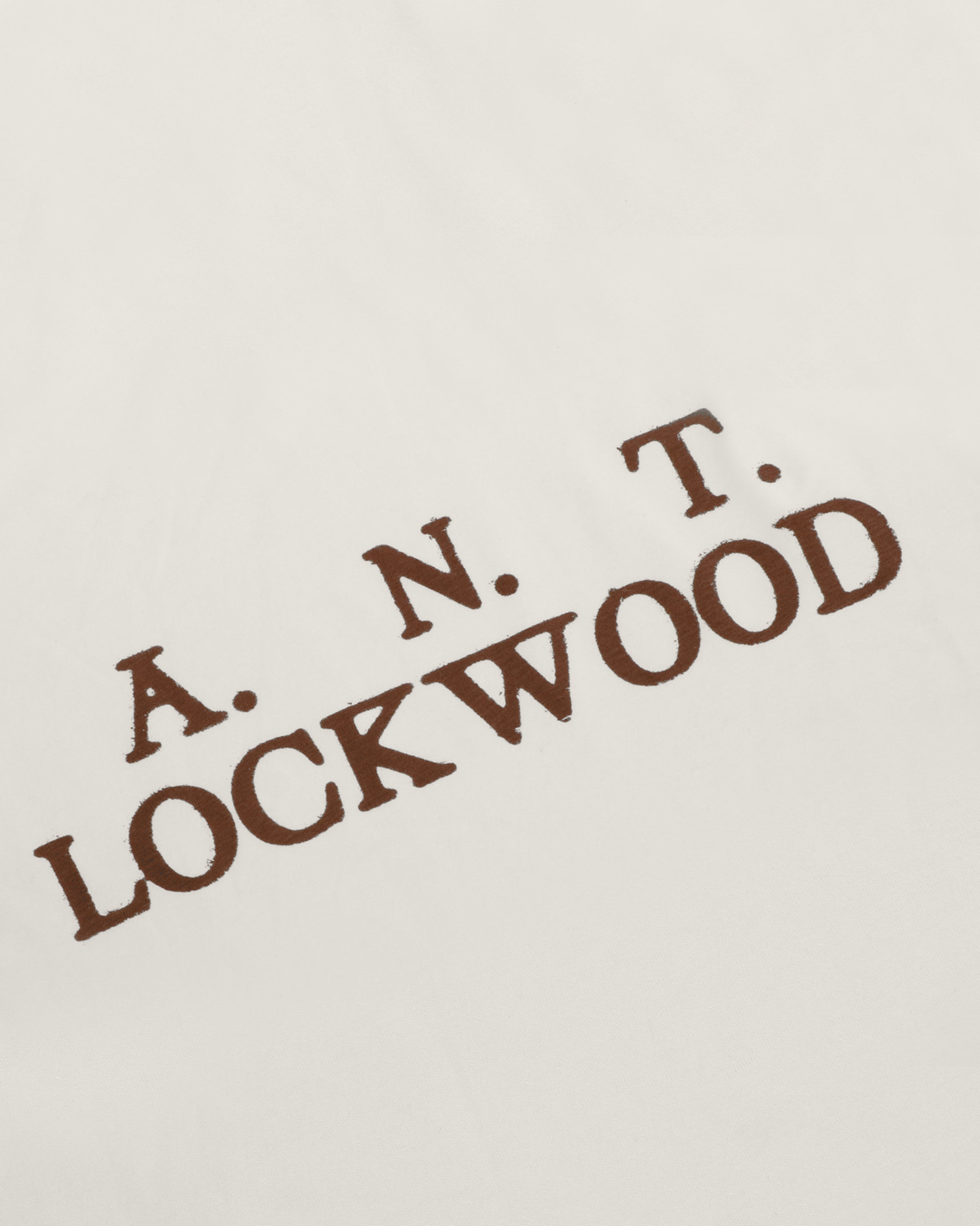 Lockwood Initials Antwerp T-Shirt White