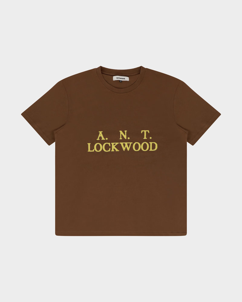 Lockwood Lockwood Initials Antwerp T-Shirt Brown