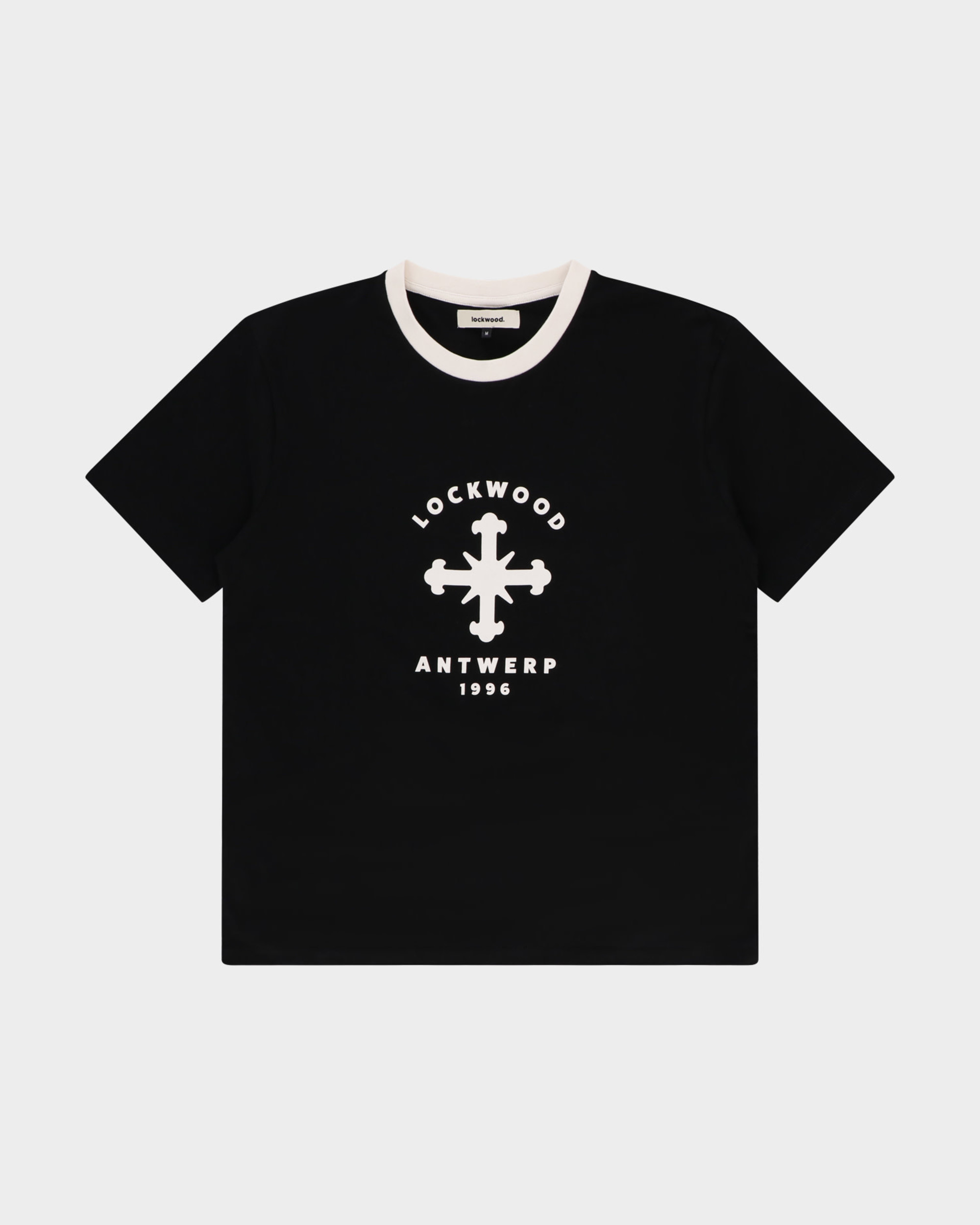 Lockwood Cross Logo T-Shirt Black