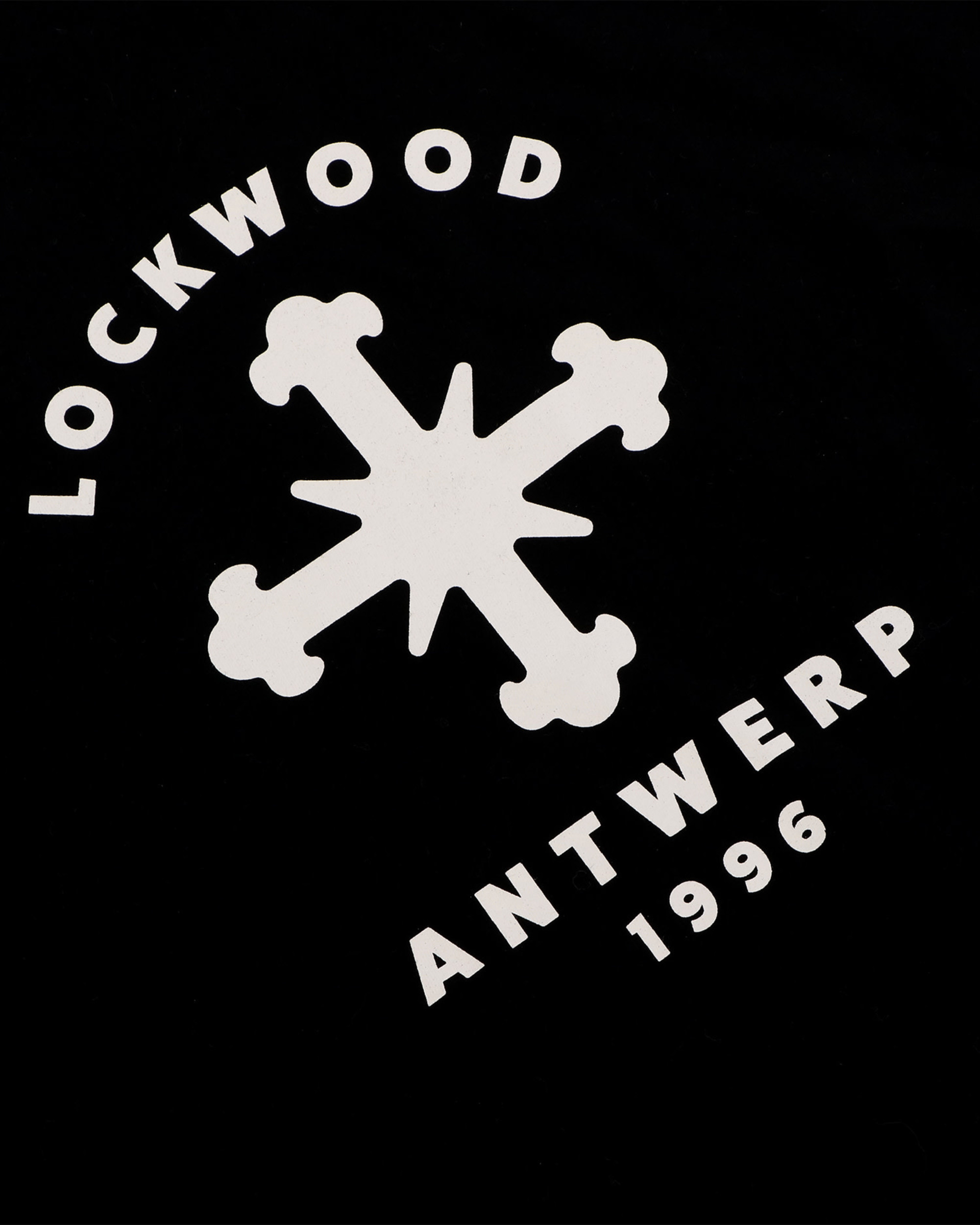 Lockwood Cross Logo T-Shirt Black