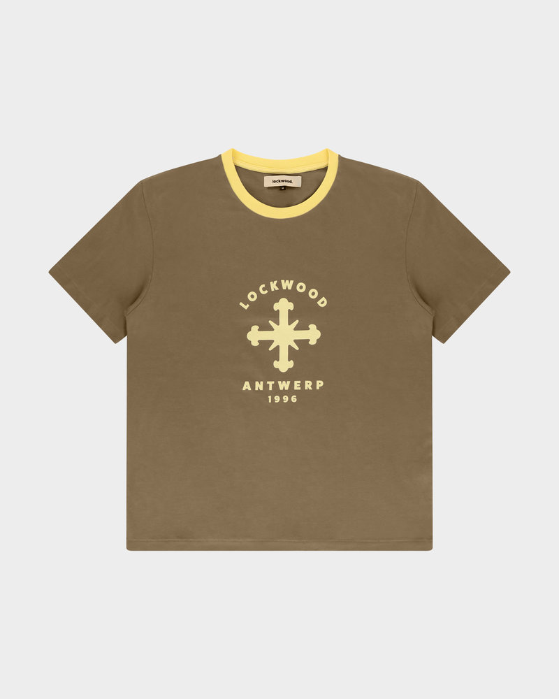 Lockwood Lockwood Cross Logo T-Shirt Dried Herb