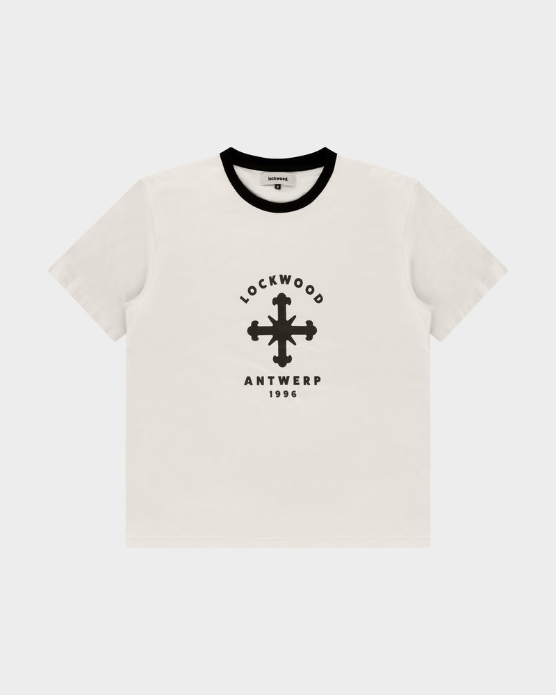 Lockwood Lockwood Cross Logo T-Shirt Winterwhite