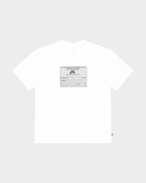 Nike Nike SB Front Script T-Shirt White