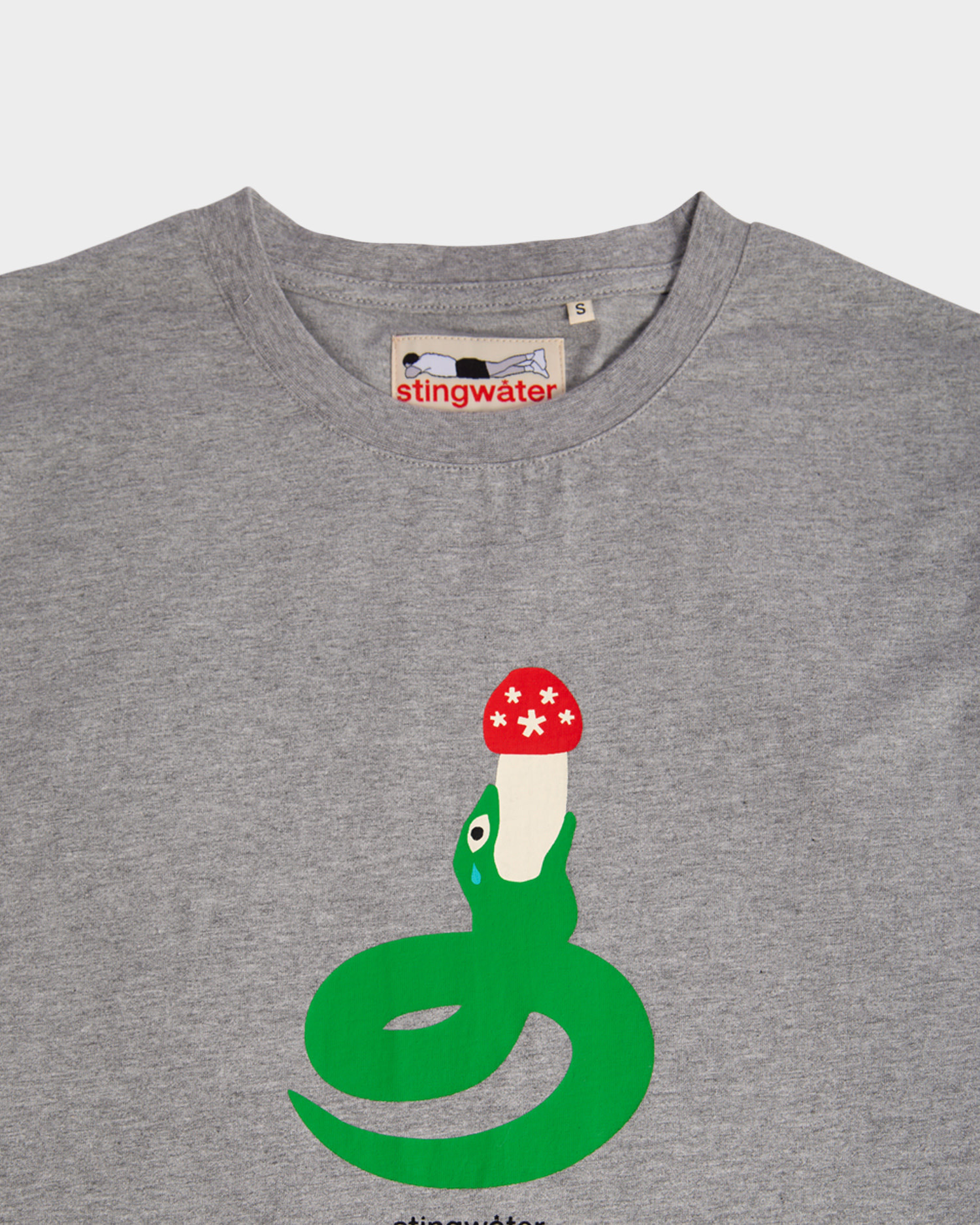 Stingwater Groeing Snake T-shirt - Heather Grey