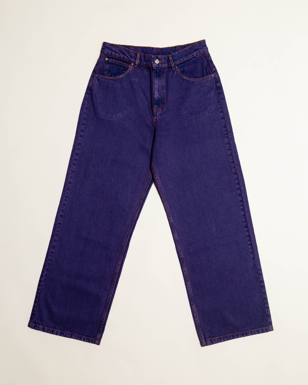 Lockwood Lockwood Straight Baggy Jeans - Purple