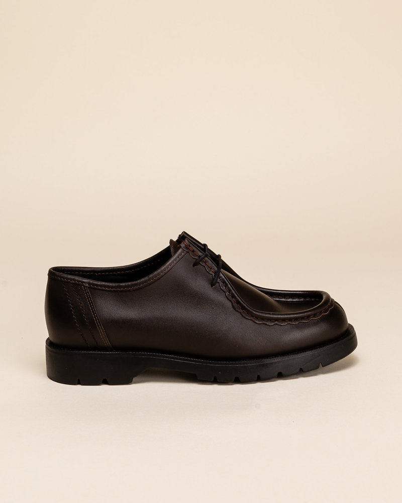 Kleman Kleman Padror - Brown Leather/ Black