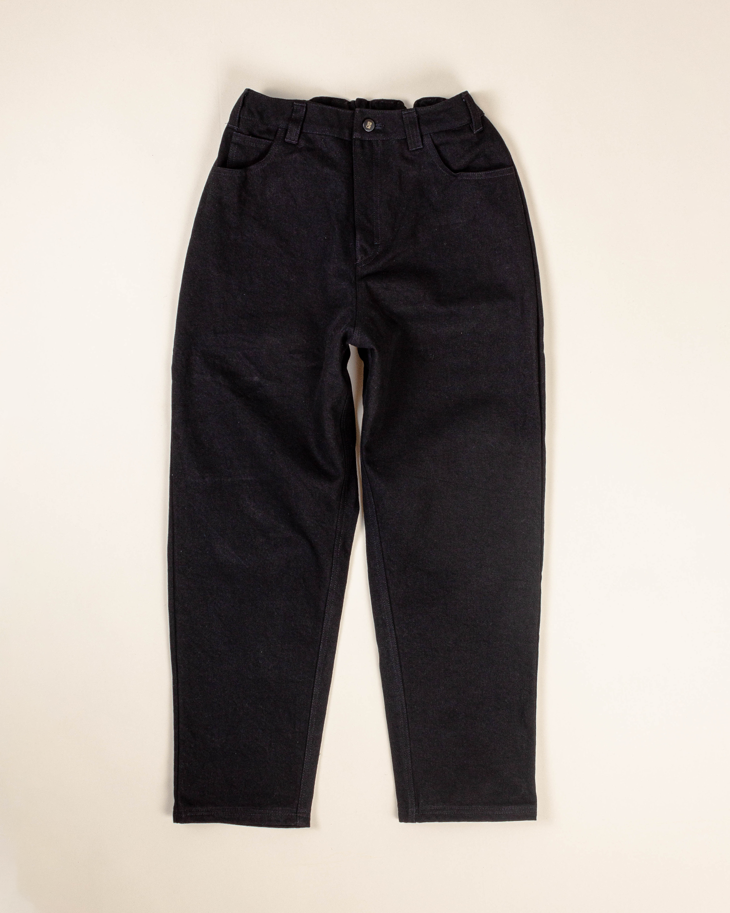 Poetic Collective Tapered Pant Black Denim - Lockwood Skateshop