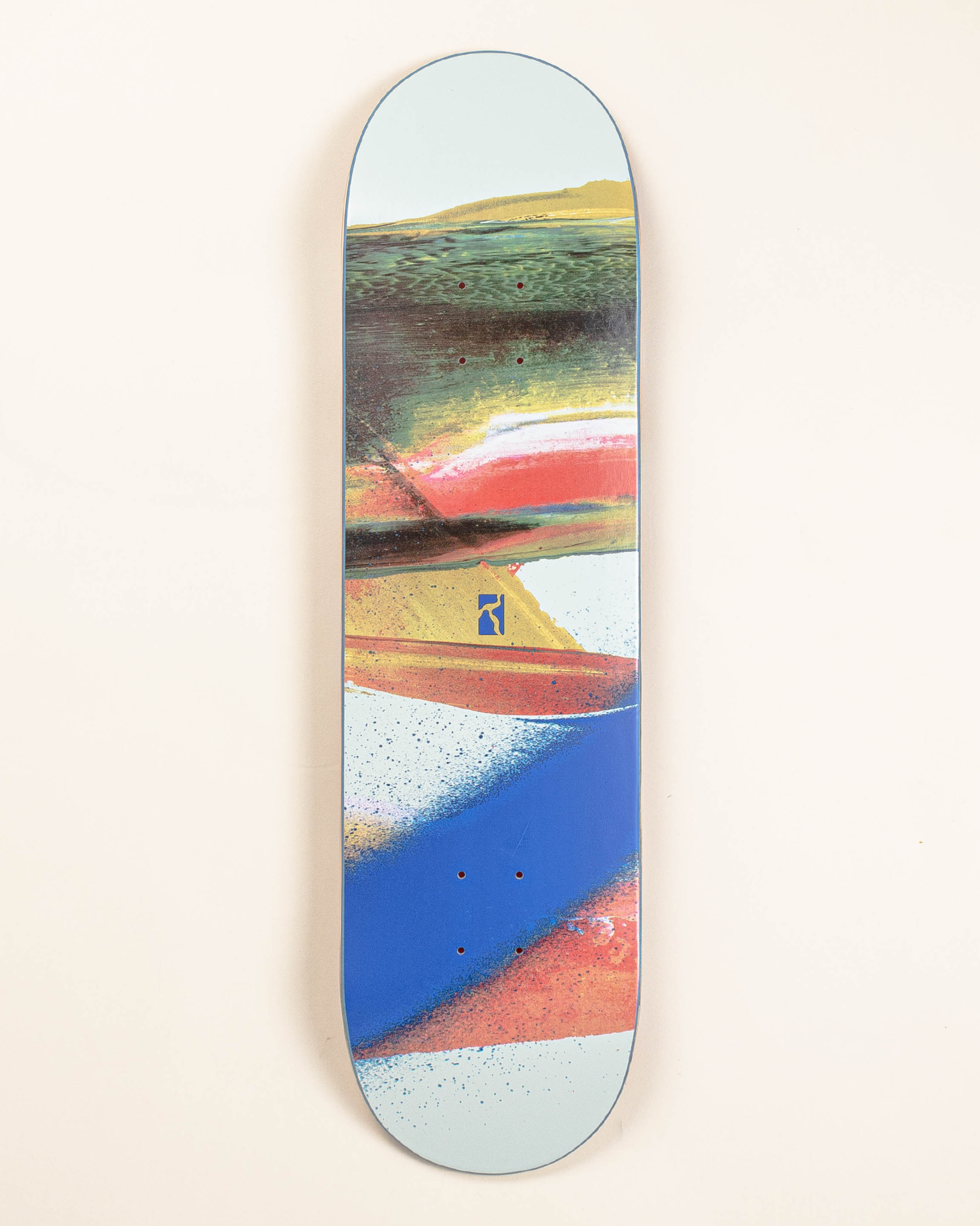 Poetic Collective Painting Deck 8.25 - Red/ Blue (Med. concave)