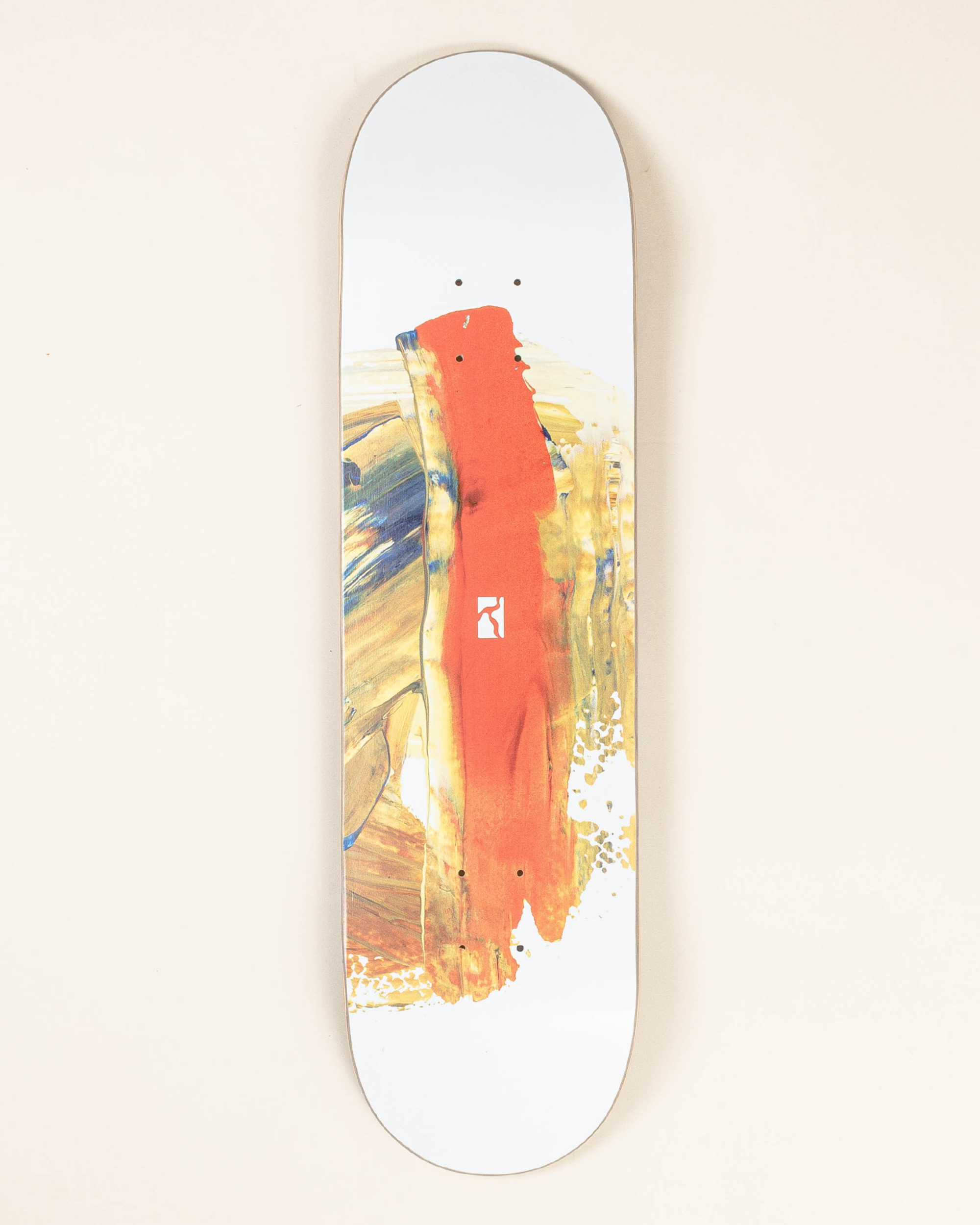 Poetic Collective Painting Deck 8.375 - Yellow/ Orange (High concave)
