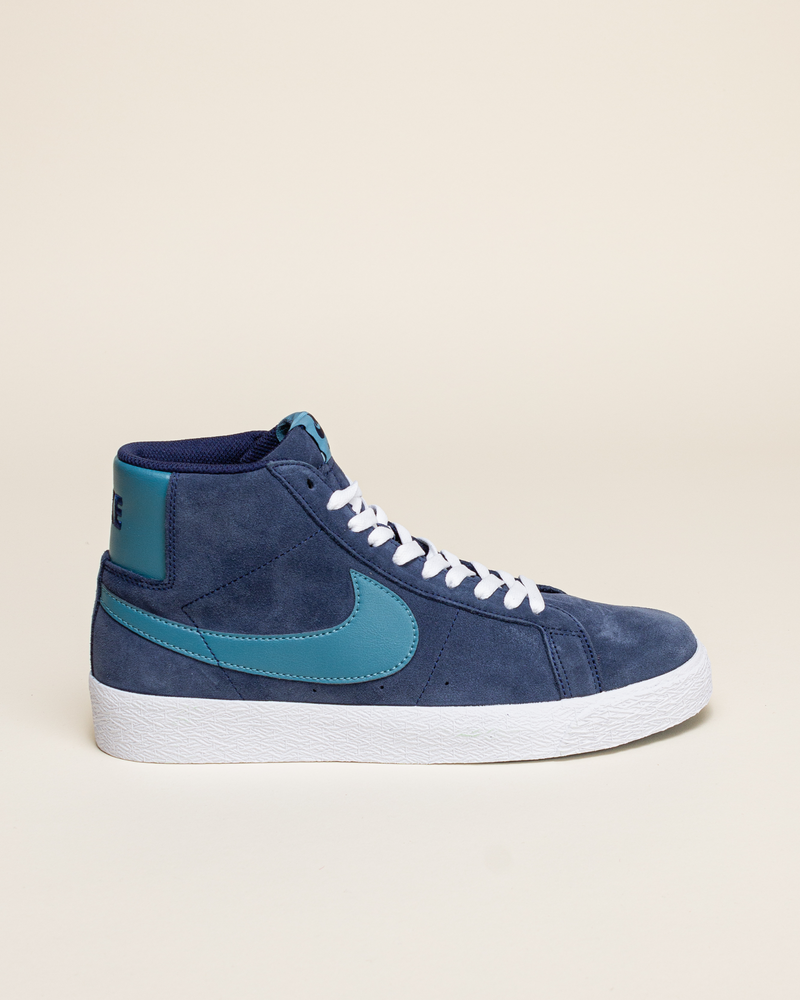 Nike Nike SB Zoom Blazer Mid - Midnight Navy/ Black/ Noise Aqua