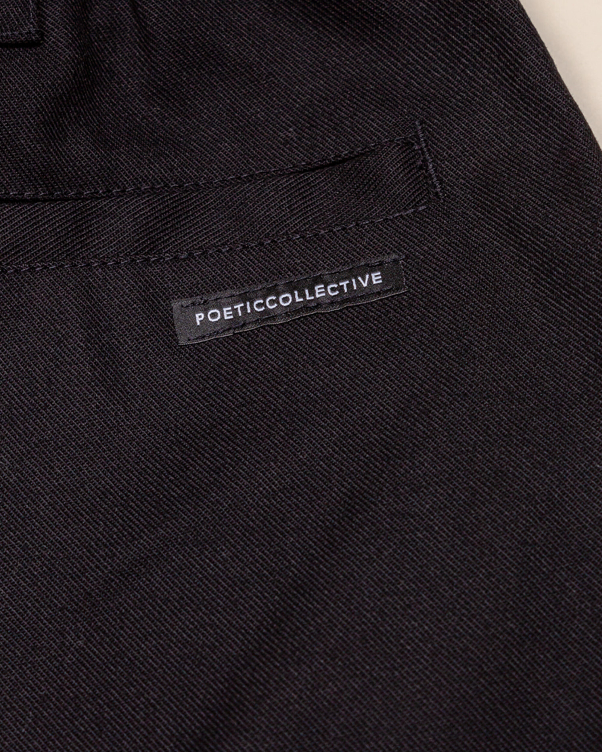 Poetic Collective Painter Pants - Black Canvas