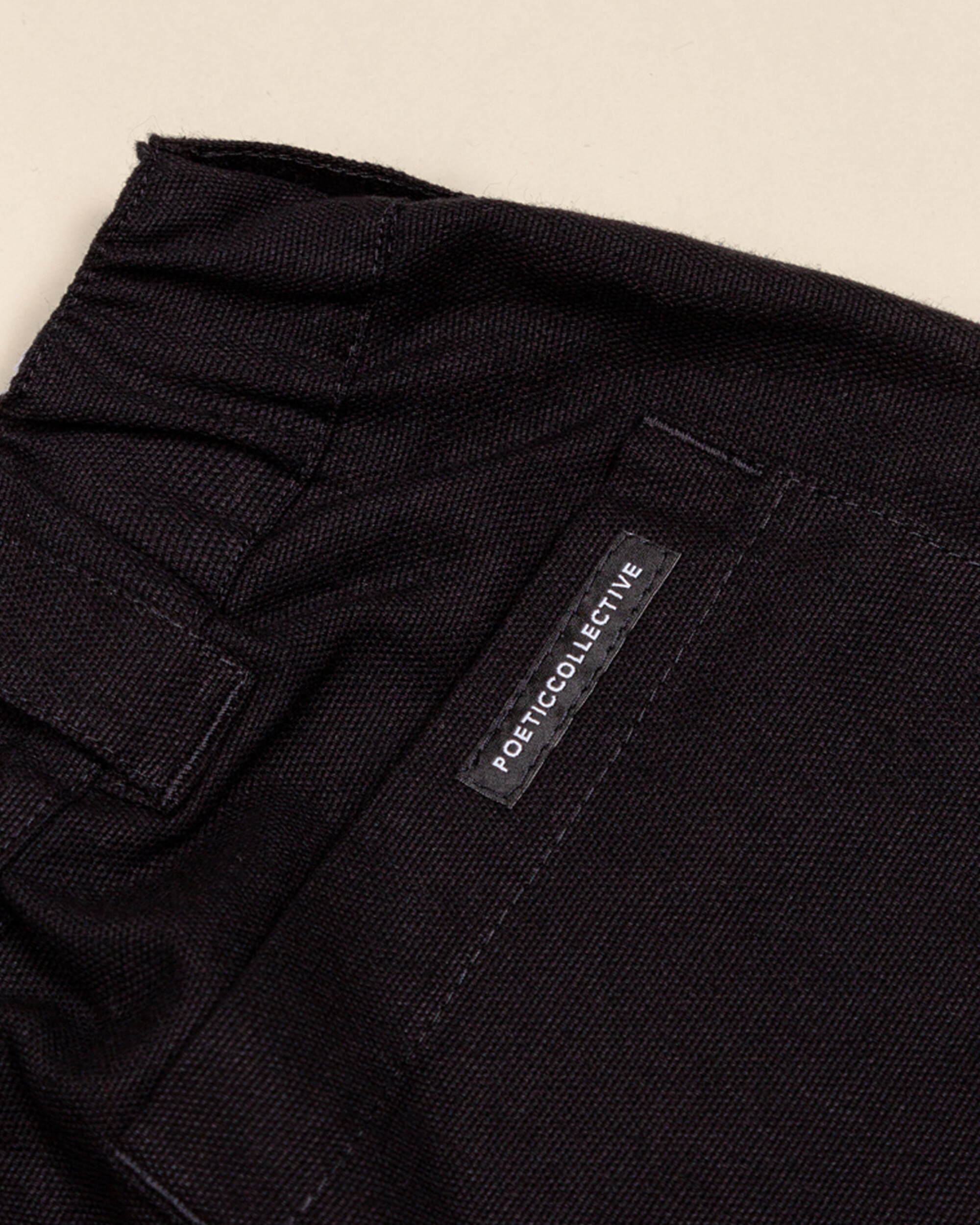 Poetic Collective Sculptor Pants - Black Twill/Khaki