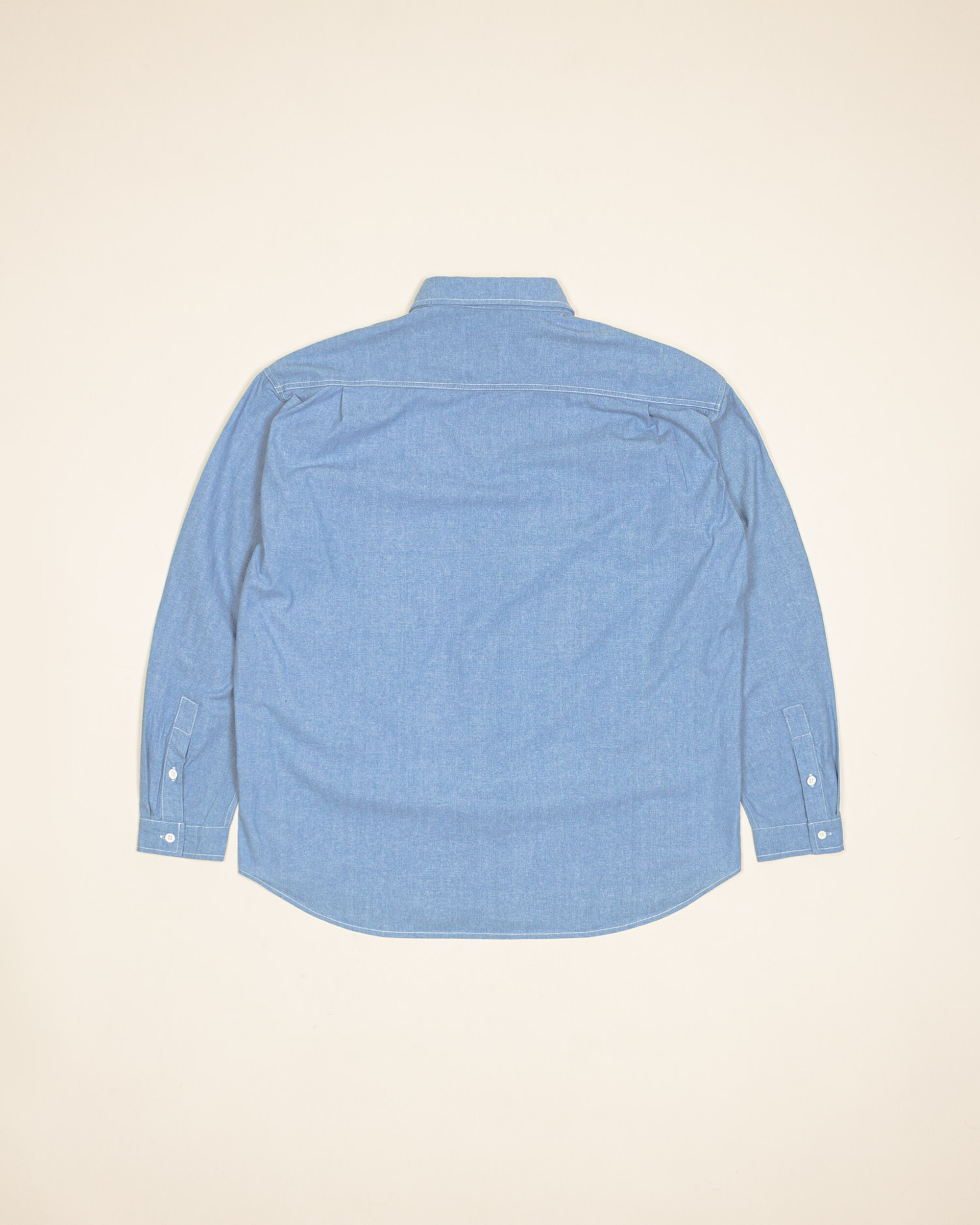 Kappy Two Pocket Denim Shirt - Light Blue