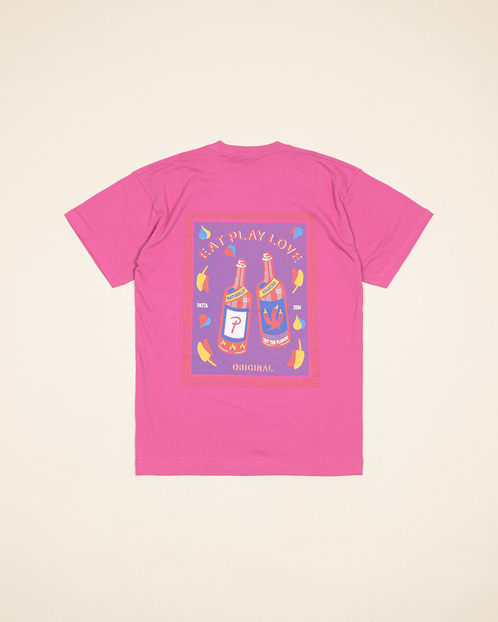 Patta Patta Salsa T-Shirt - Rose Violet