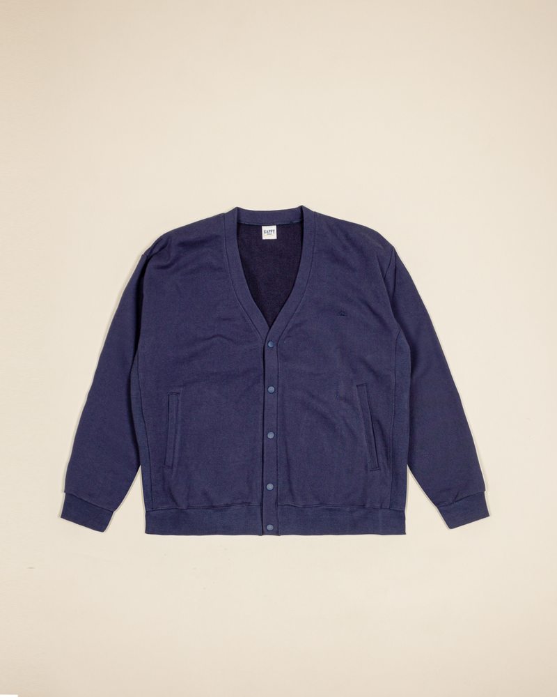 Kappy Kappy Sunrise Sweat Cardigan - Navy