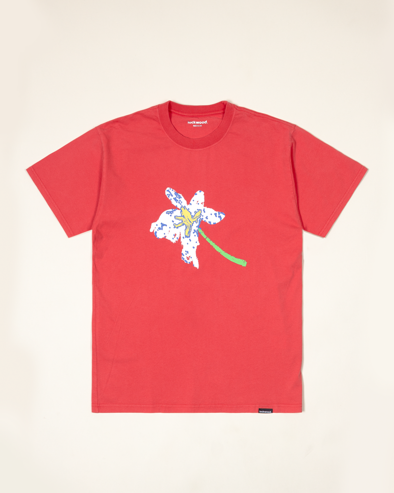 Lockwood Nel x Lockwood For daily Use T-Shirt - Hot Coral