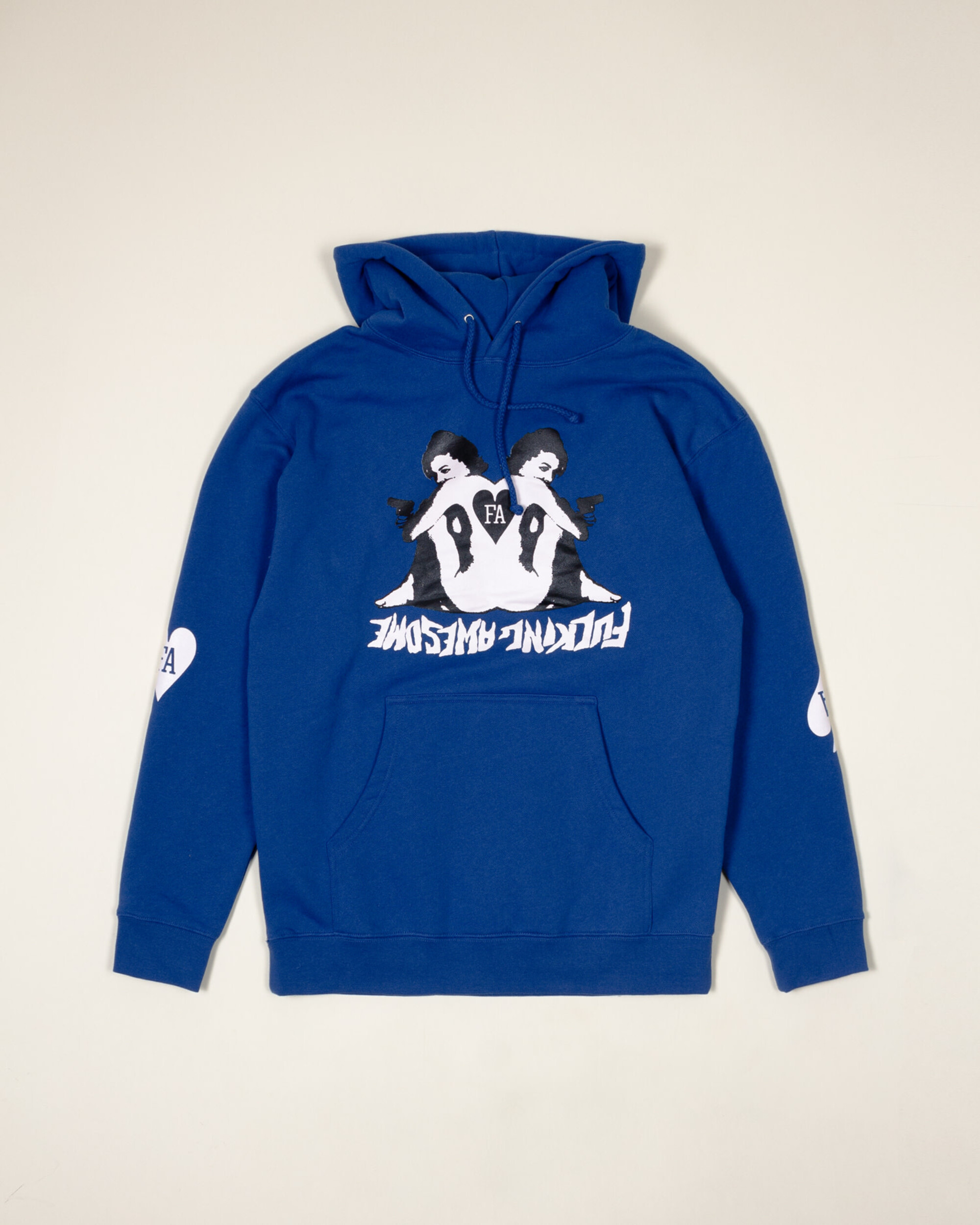 Fucking Awesome Cards Hoodie - Royal