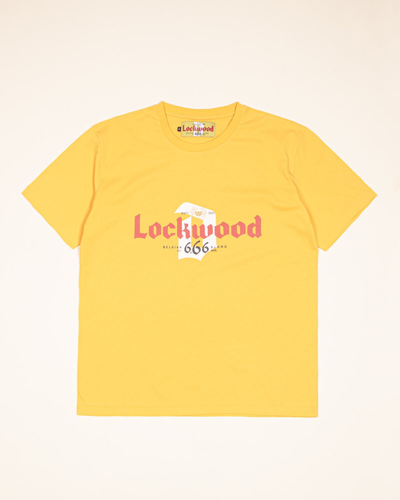 Lockwood Lockwood X Duvel 666 Logo T-Shirt - Yellow