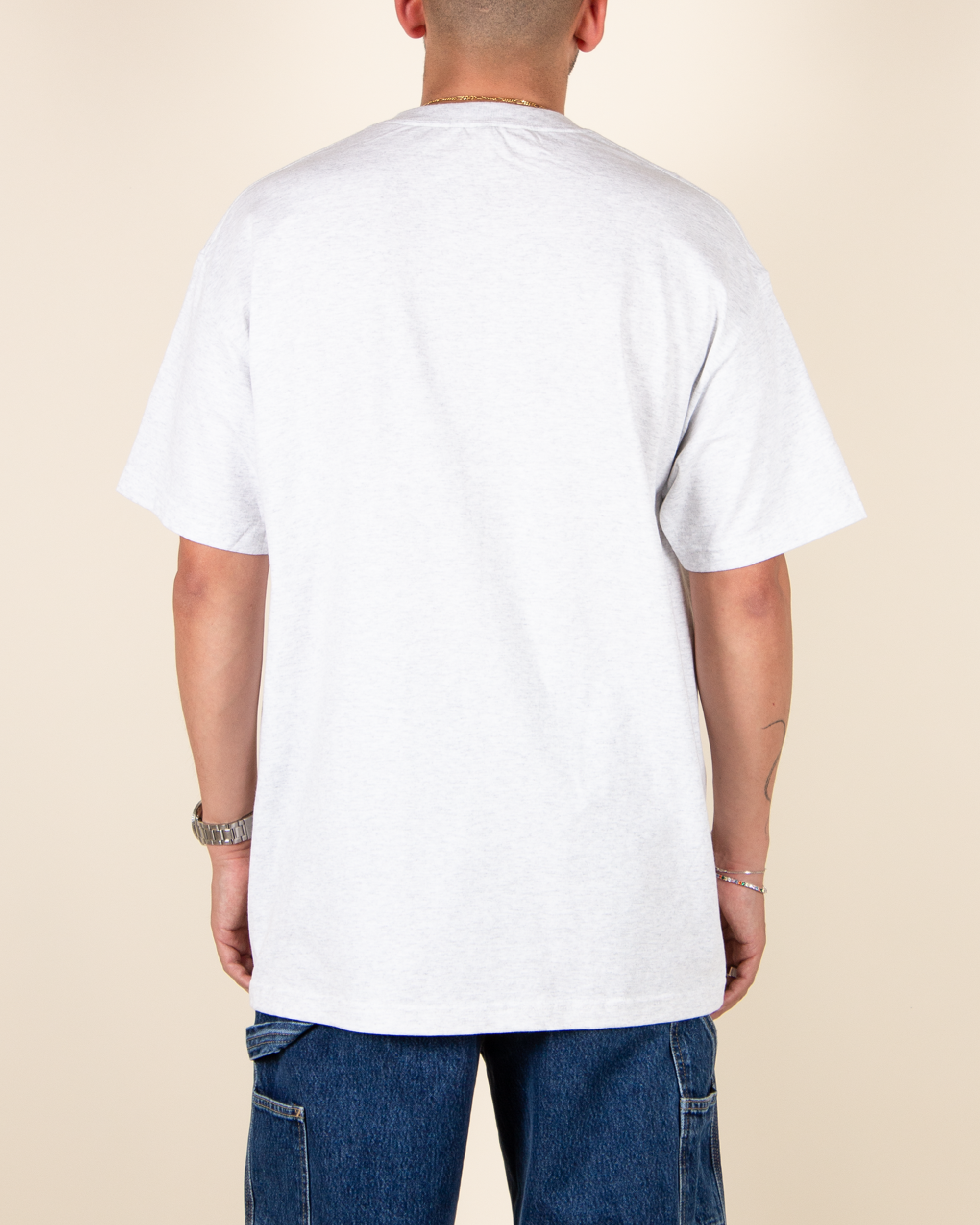 Lockwood Baseball T-shirt - Grey Melange