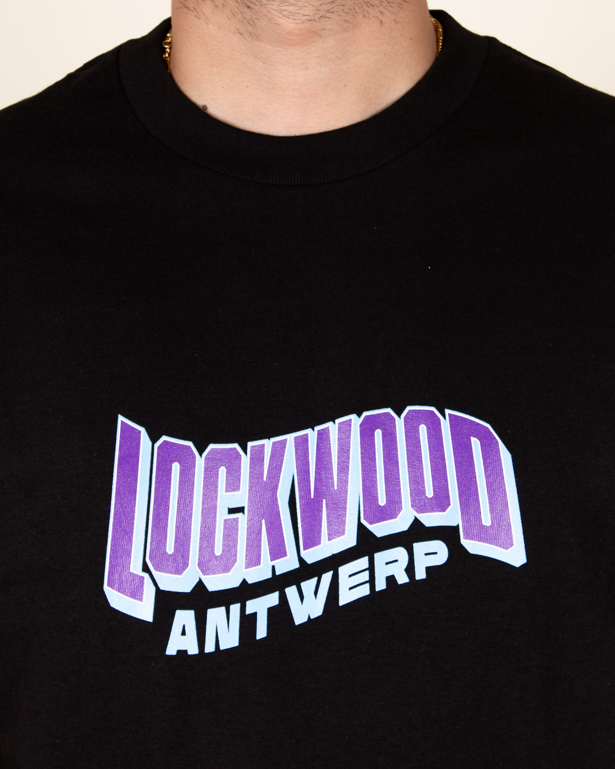 Lockwood Wavy T-Shirt - Black
