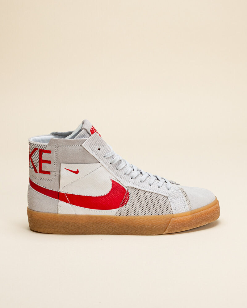 Nike Nike SB Zoom Blazer Mid Premium - Summit White/Pure Platinum/University Red