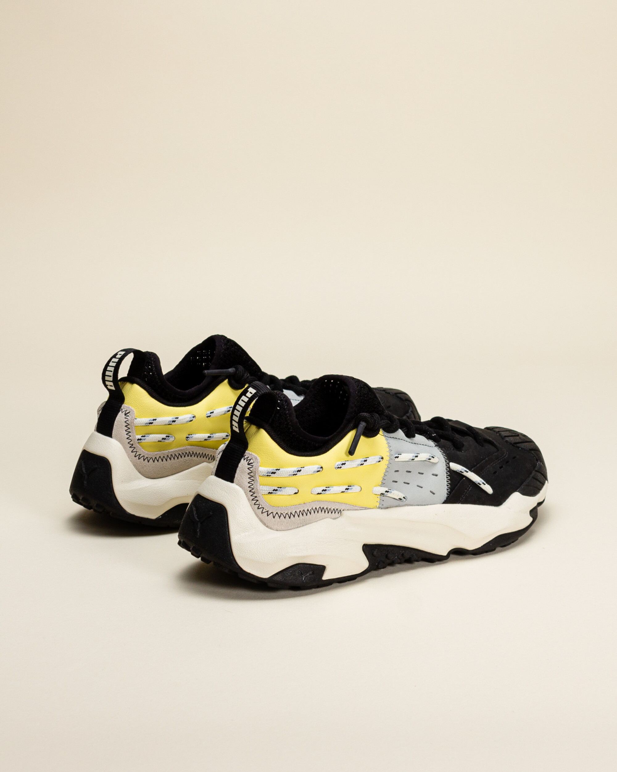 Puma Plexus Retro - Puma Black/Pale Lemon