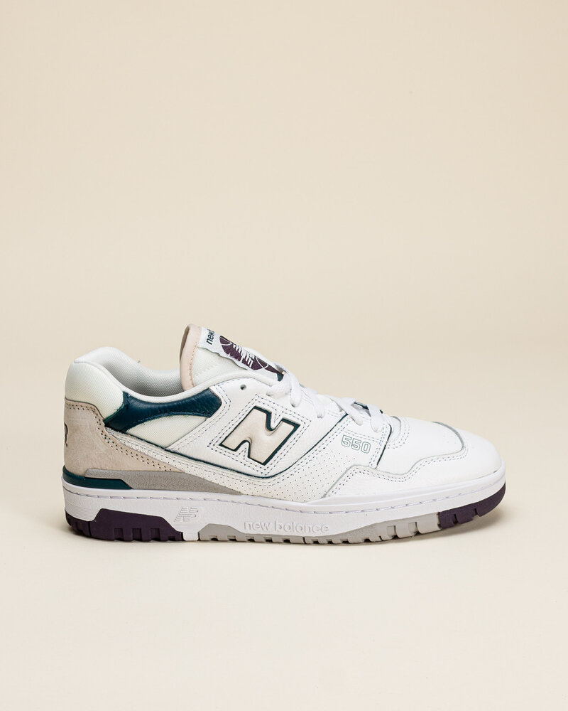 New Balance New Balance BB550WCB - White/Green/Purple