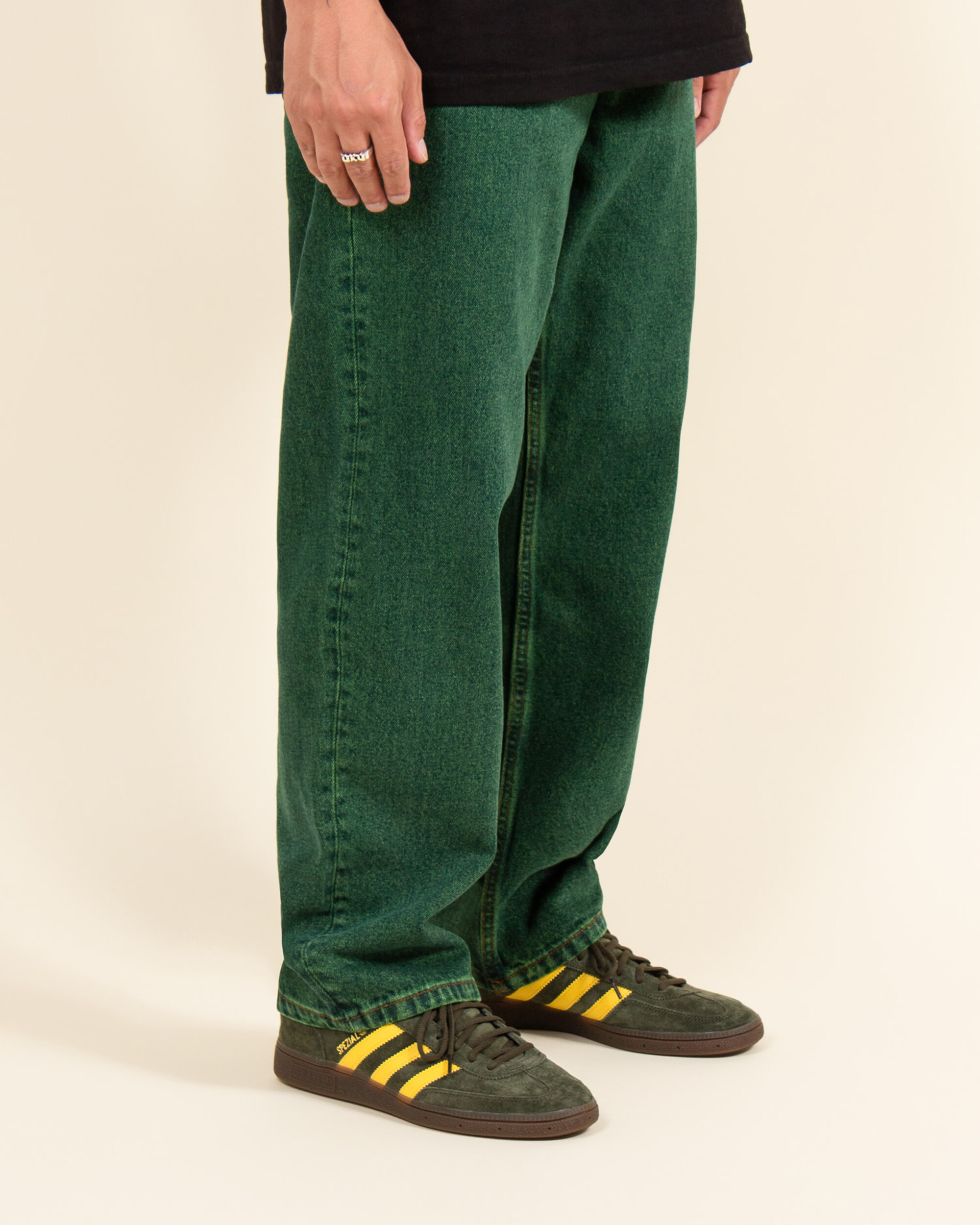 Lockwood Baggy Jeans - Poison Green