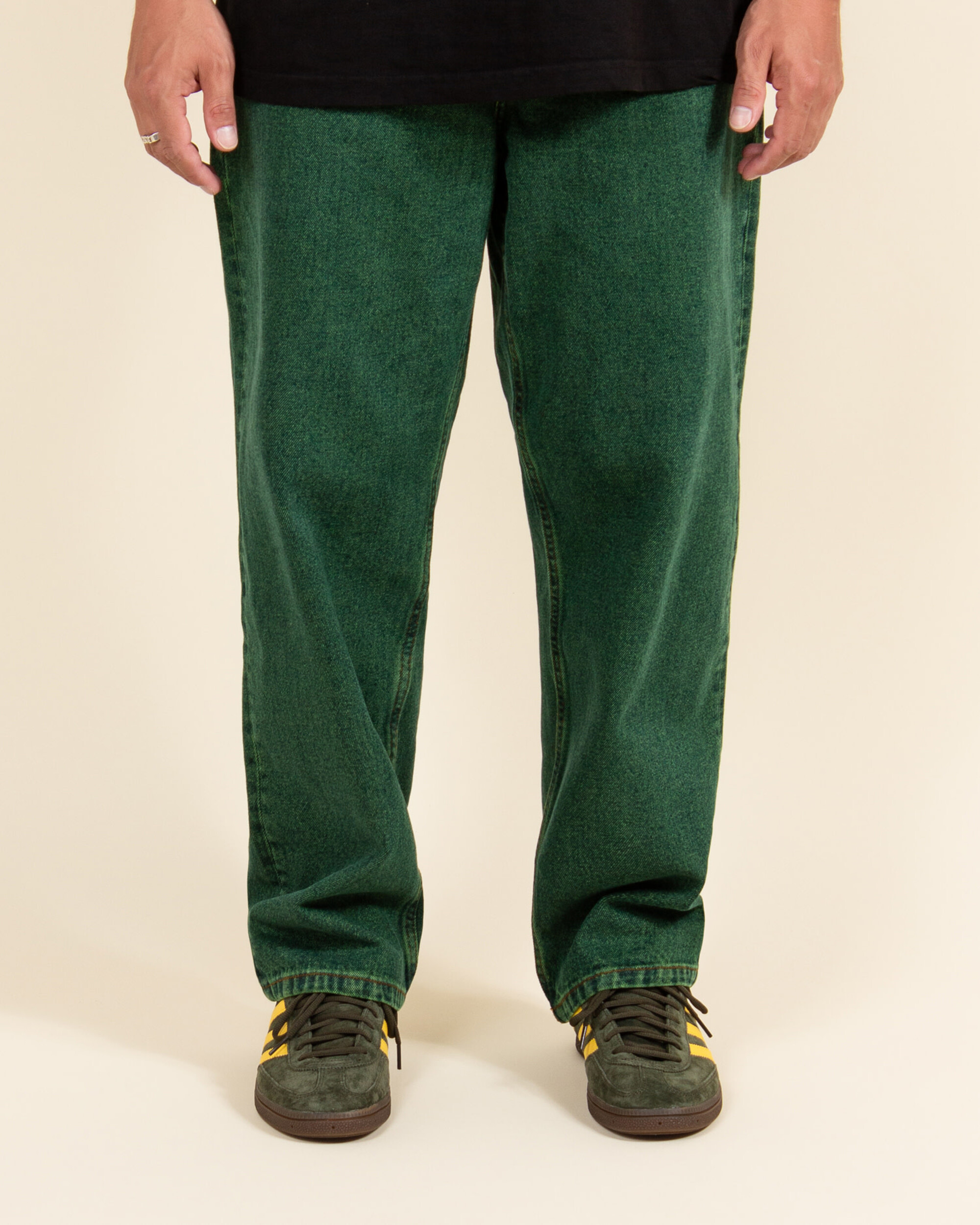Lockwood Baggy Jeans - Poison Green