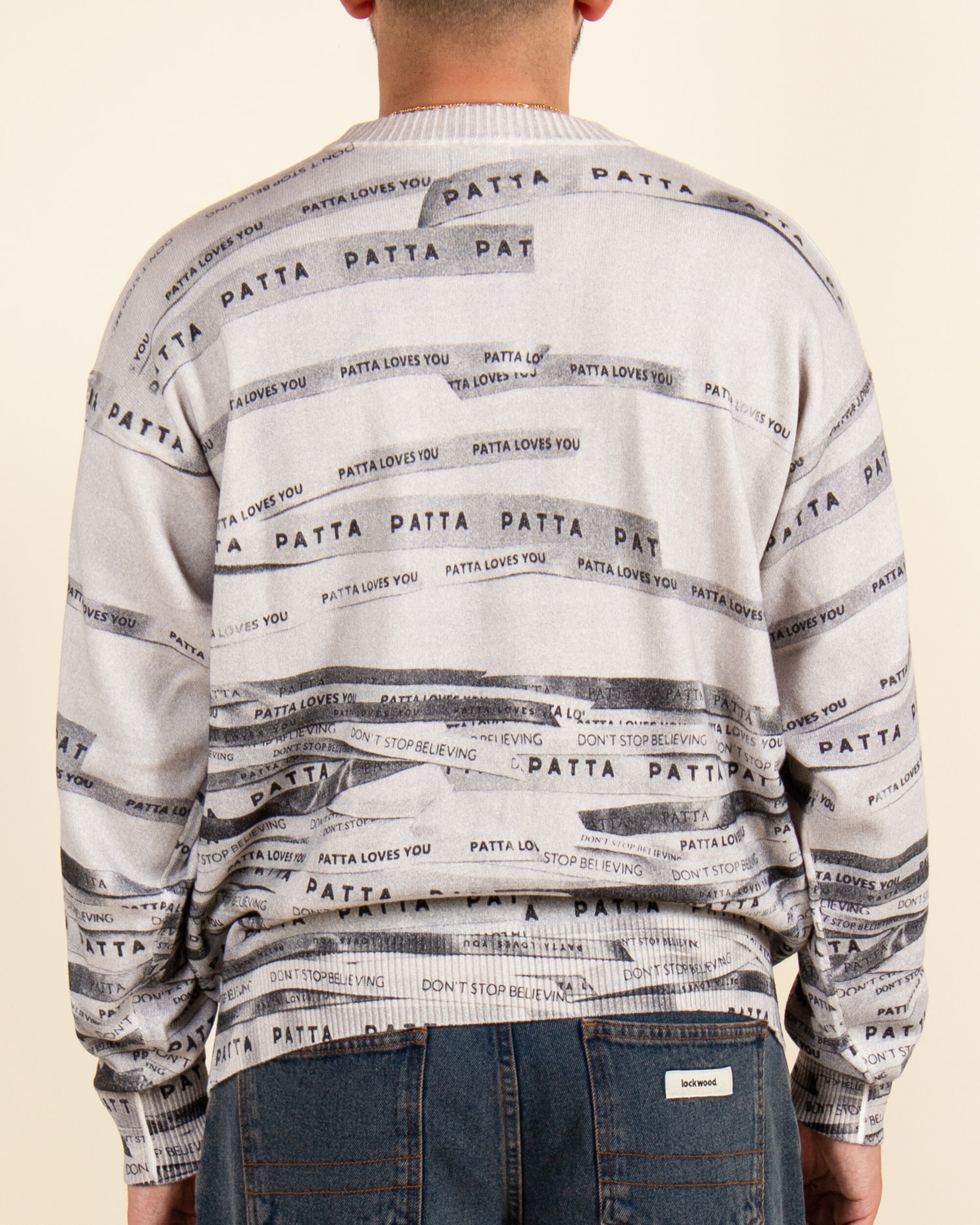 Patta Ribbons Knitted Sweater - Multi