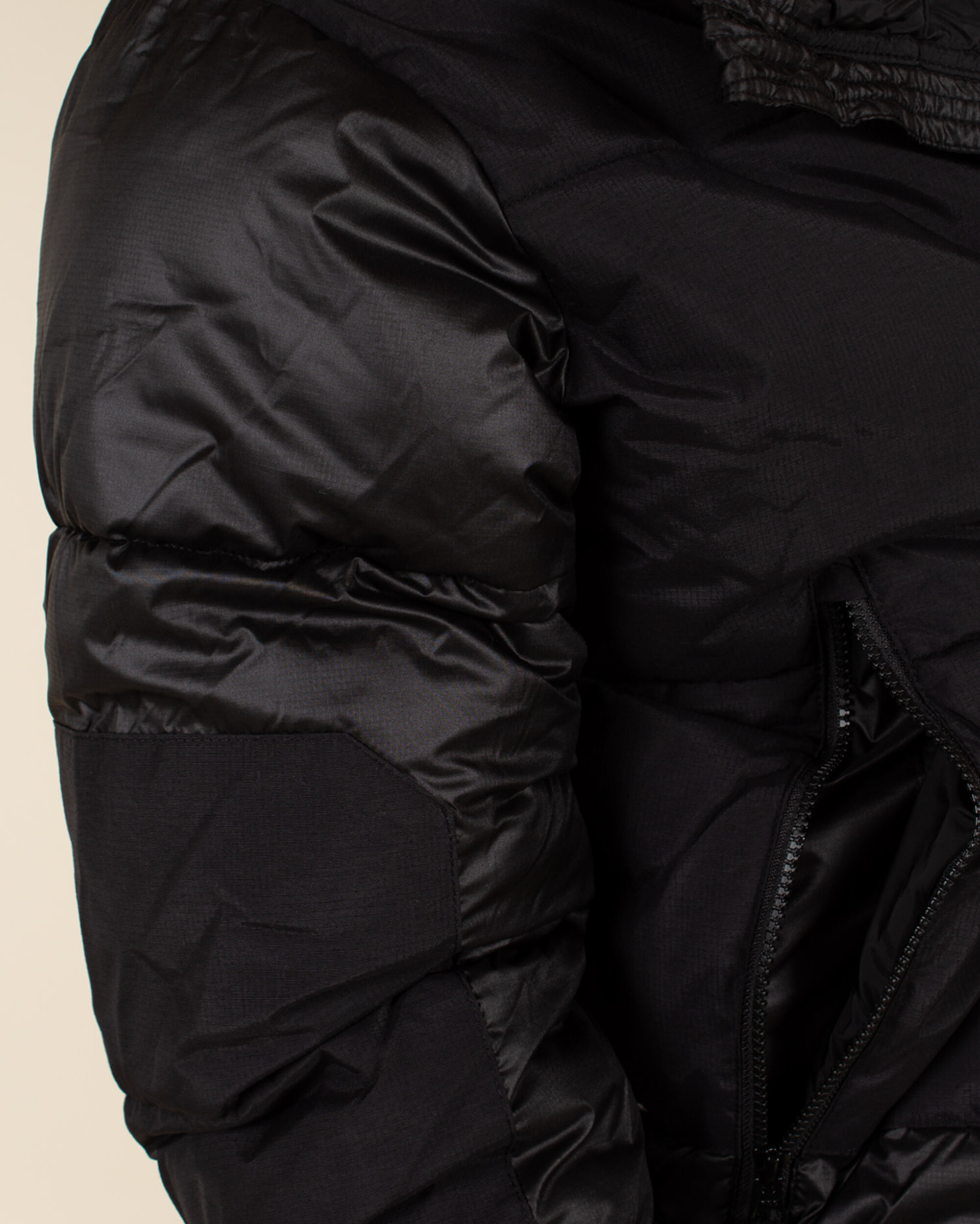 Pop Trading Co Puffer Jacket - Black