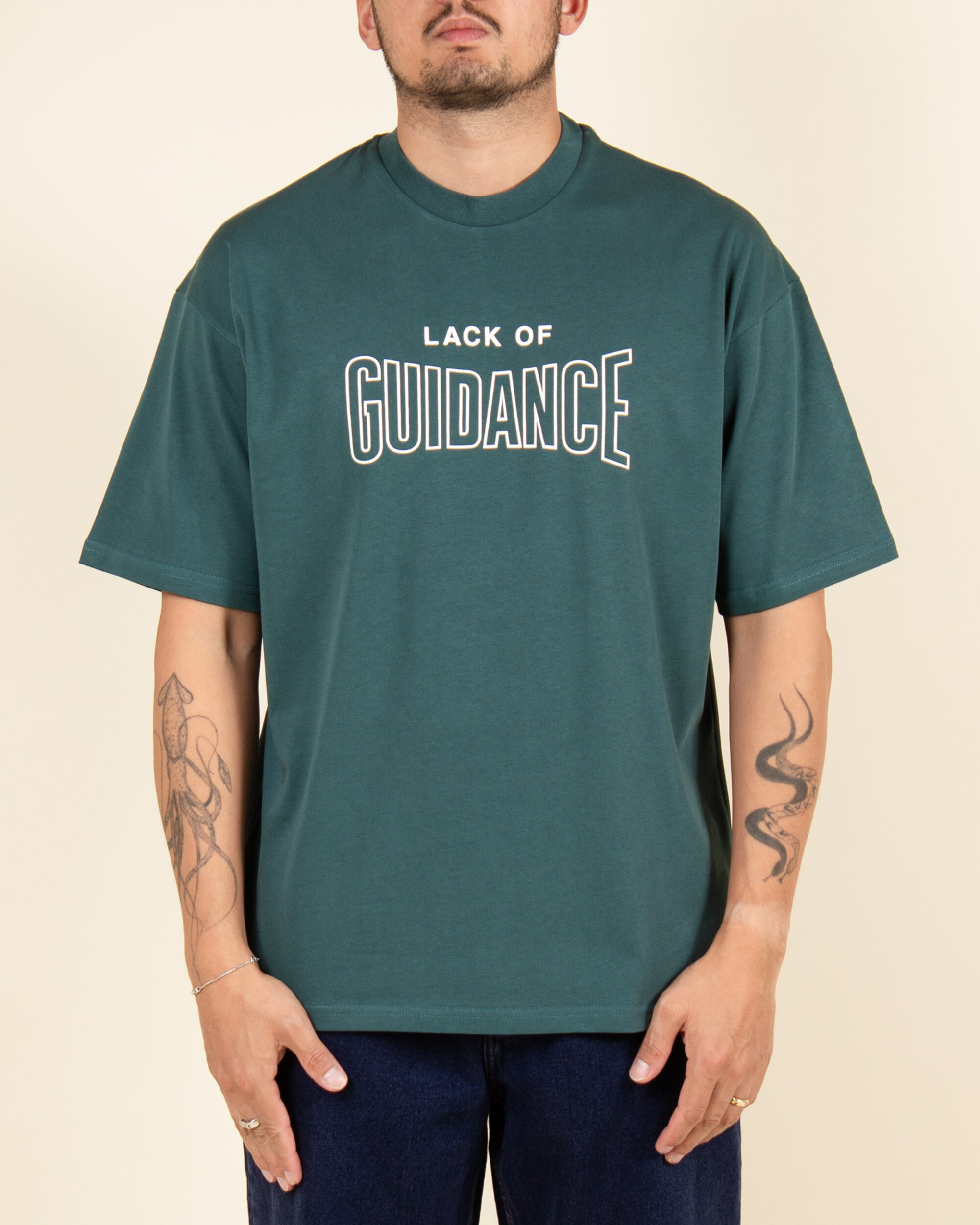 Lack Of Guidance Didier T-shirt - Turquoise