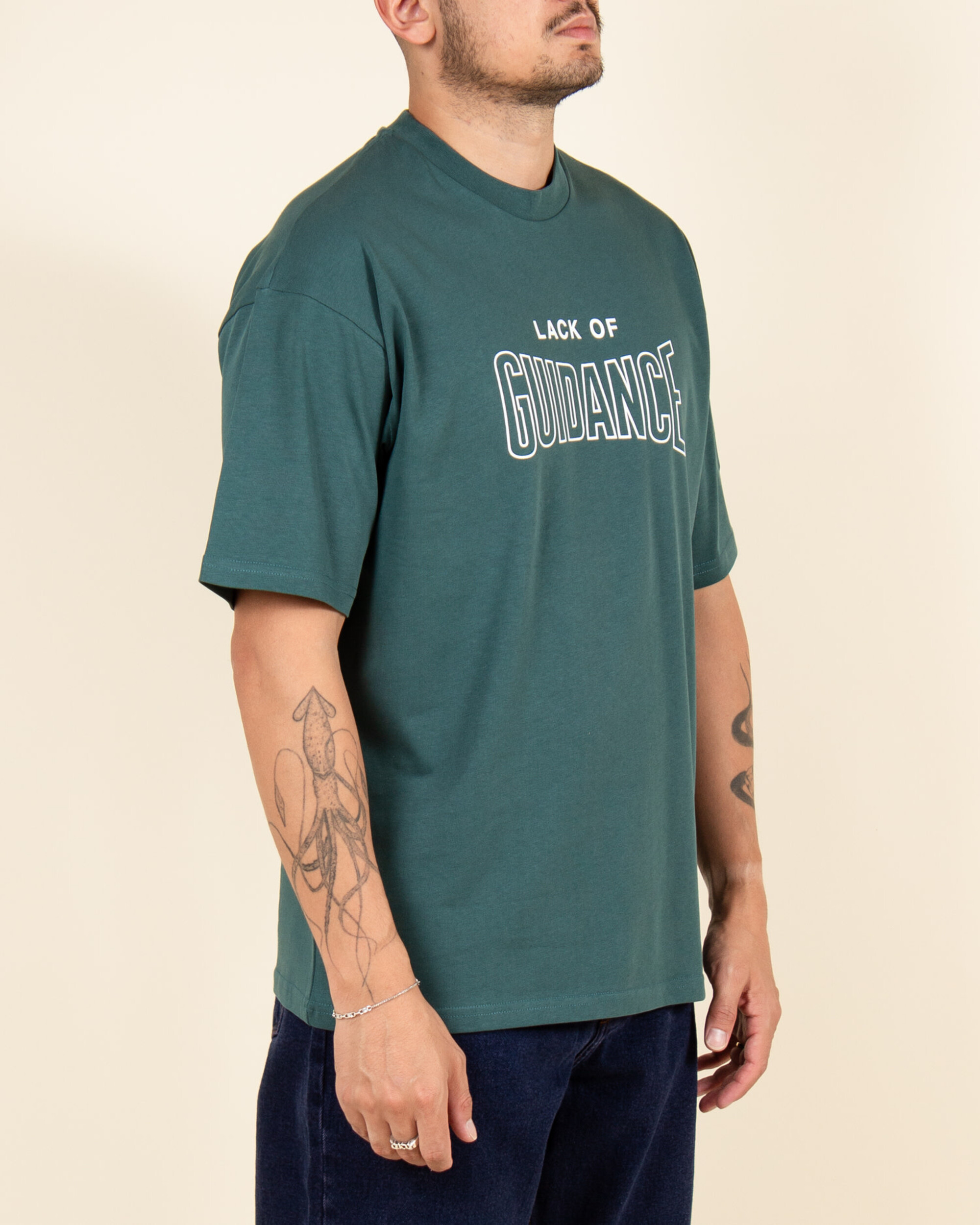 Lack Of Guidance Didier T-shirt - Turquoise