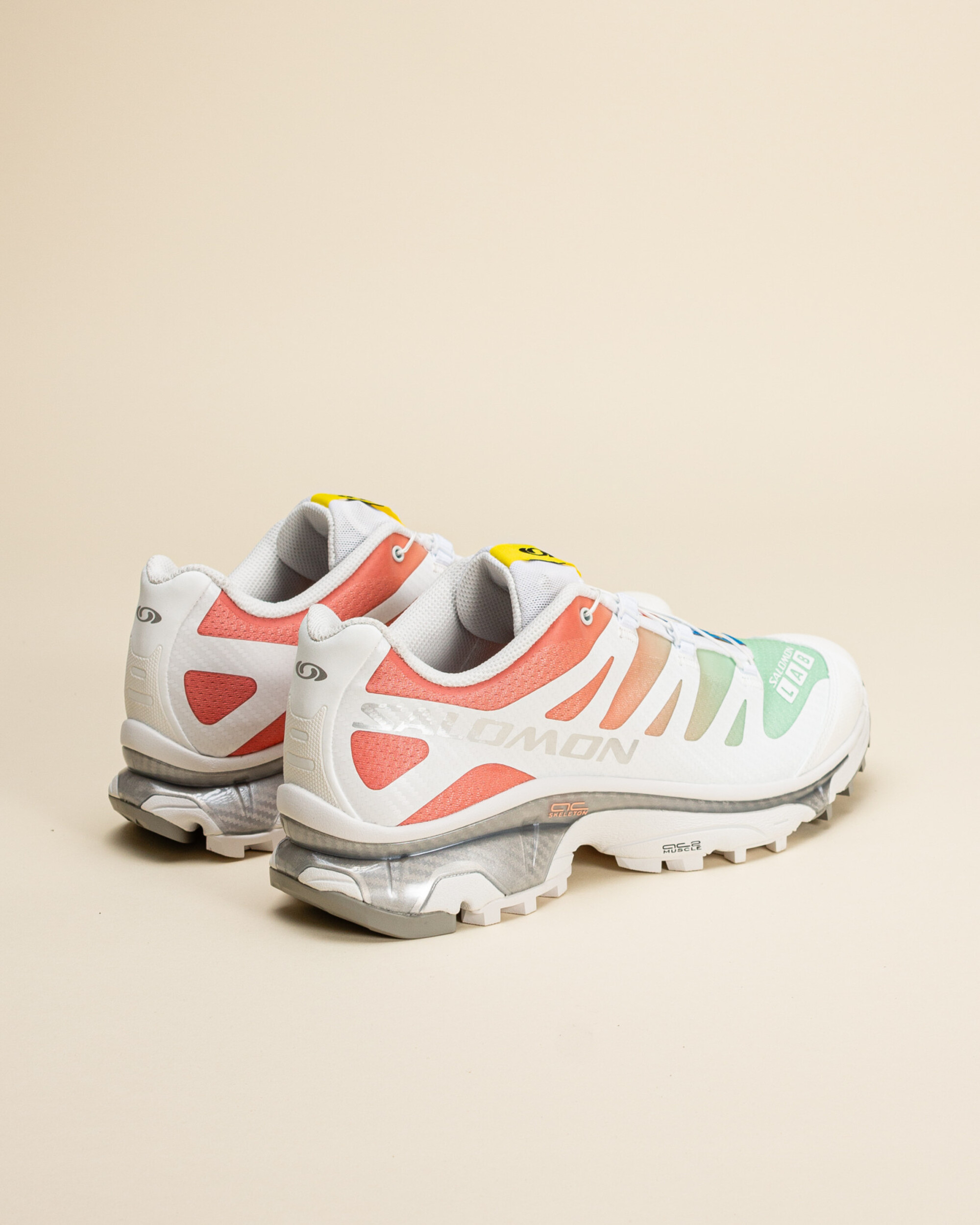 Salomon XT-4 OG - White/Green Ash/Coral