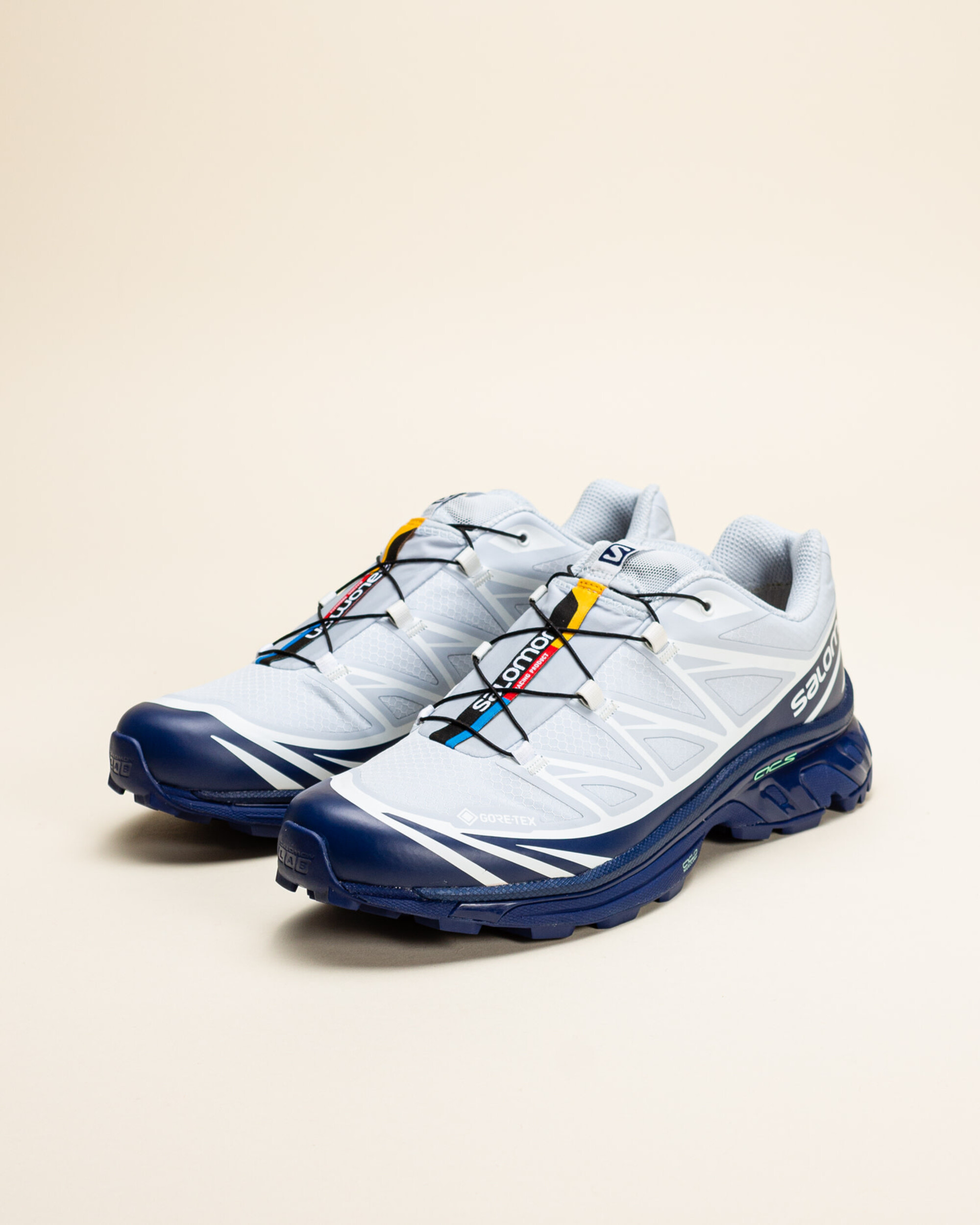 Salomon XT-6 Gore-Tex - Blue Print/Heather/White