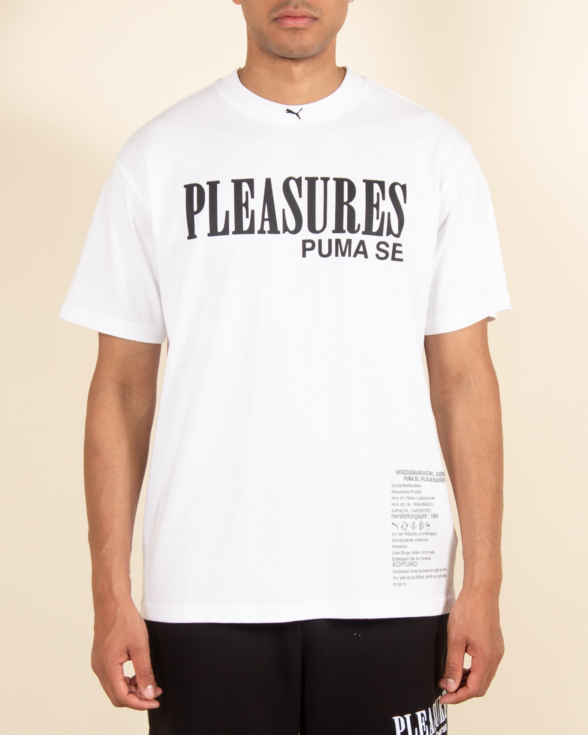 Puma X Pleasures T-shirt - White