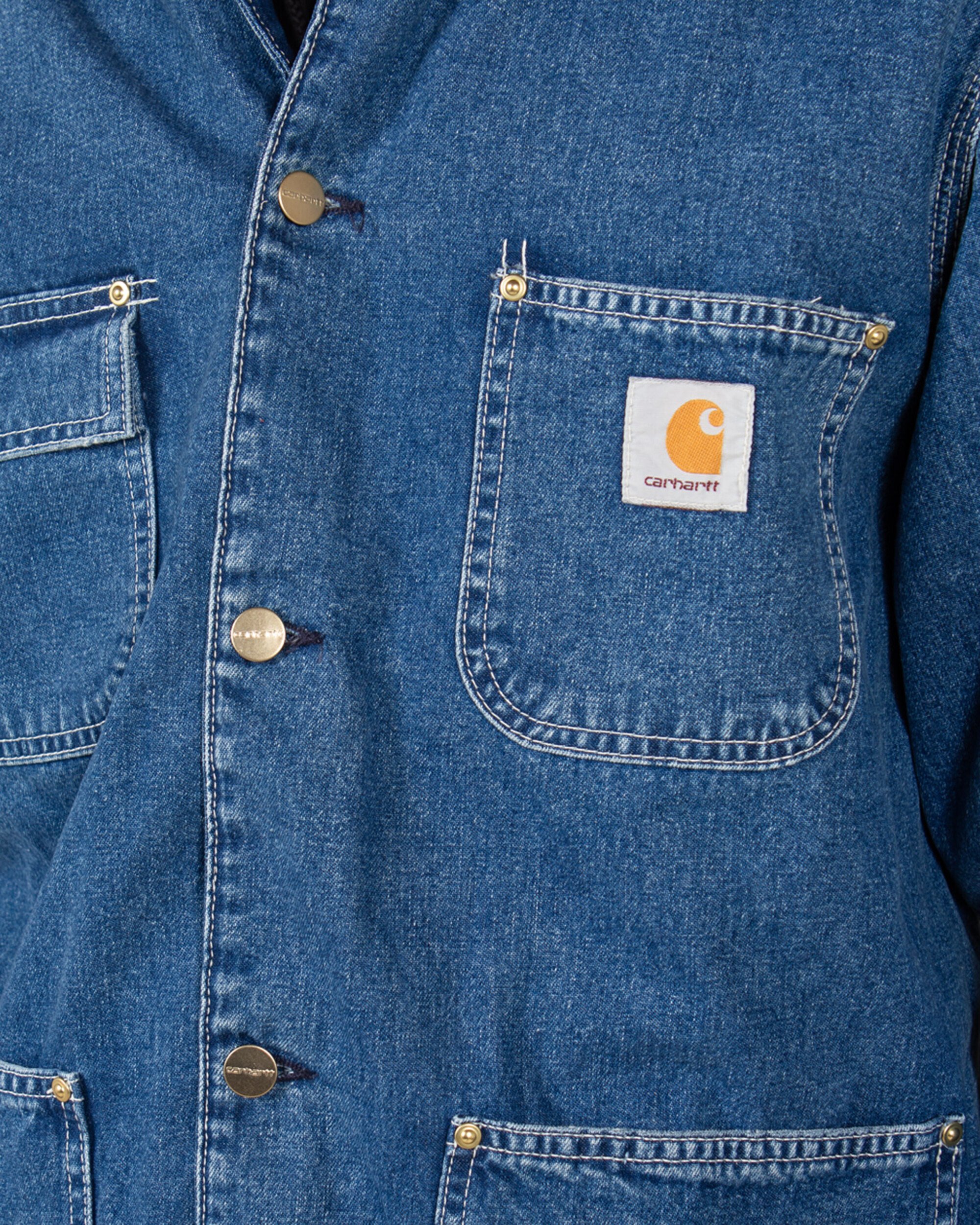 Carhartt WIP OG Chore Coat - Blue (stone washed)