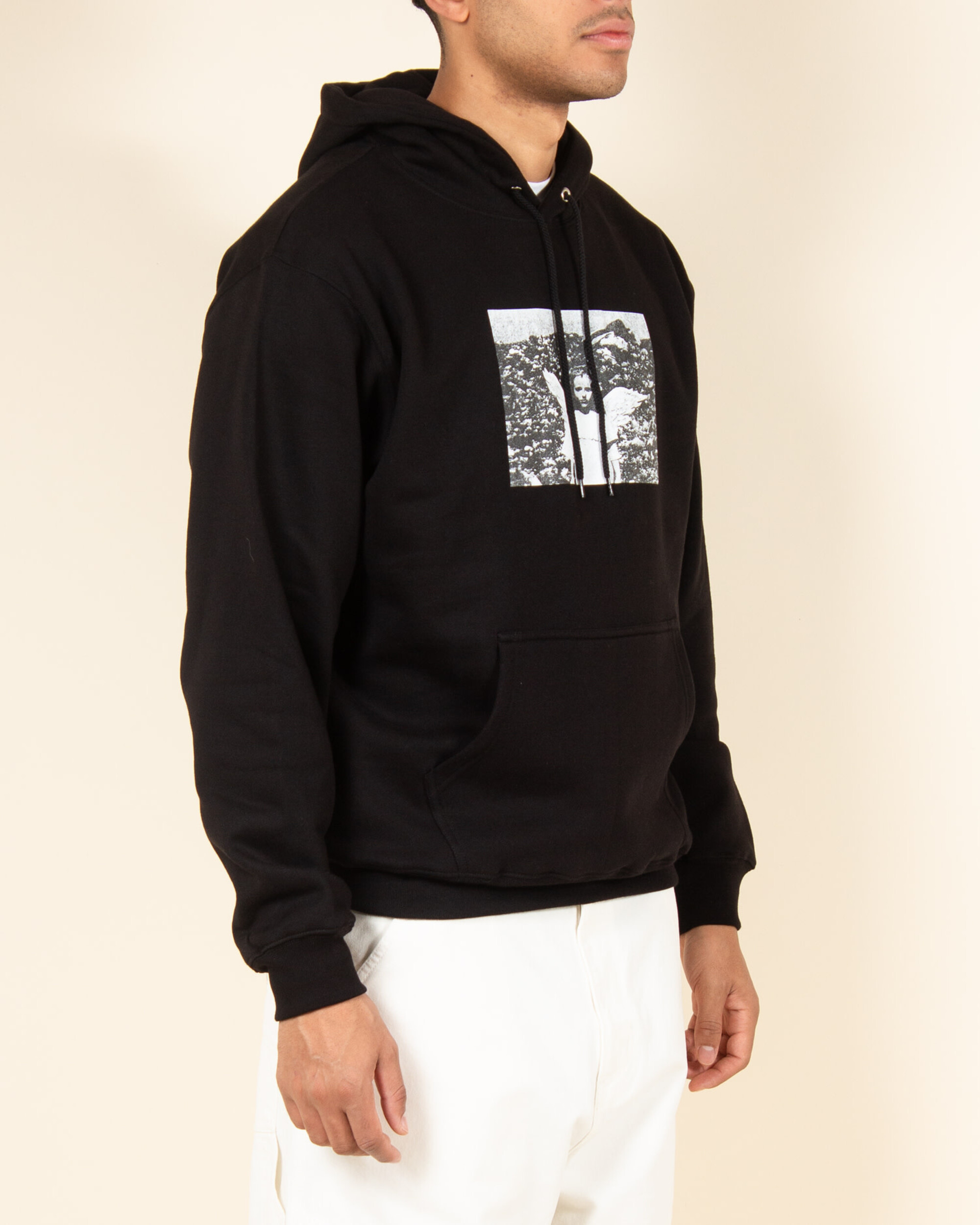 Polar Dave Angel Hoodie - Black