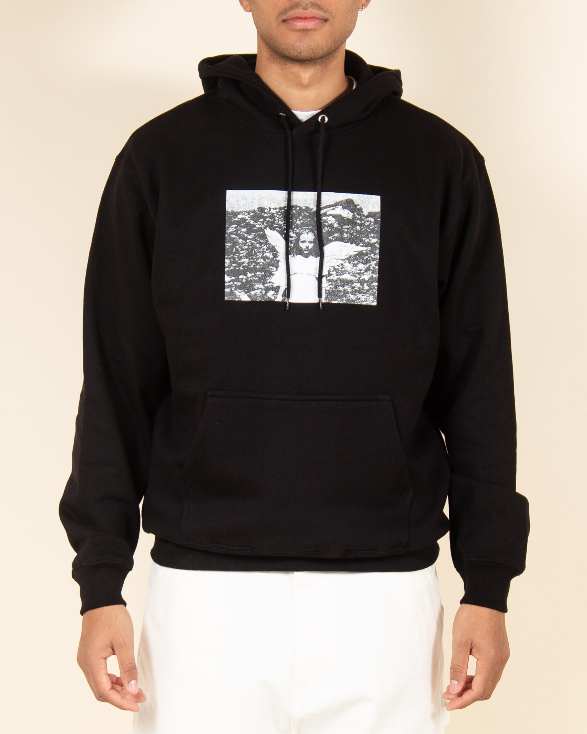 Polar Dave Angel Hoodie - Black